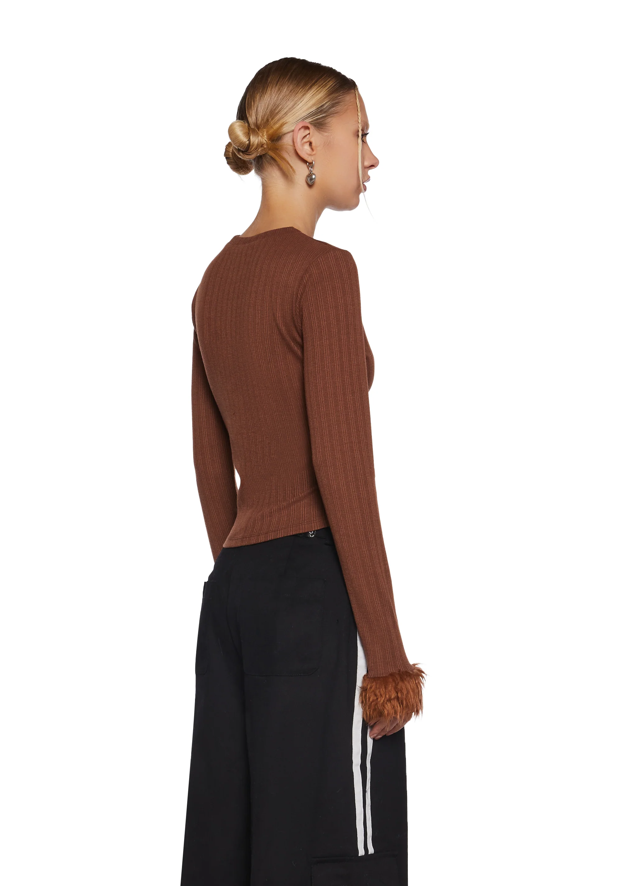 So Lovable Long Sleeve Top - Image 5