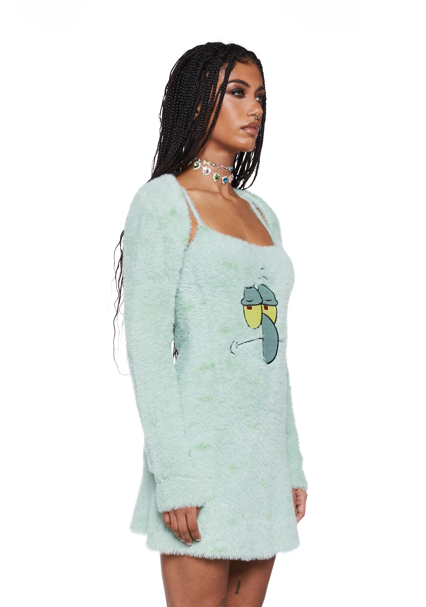 Squidward Soak Up My Love Dress And Shrug Set - Image 3