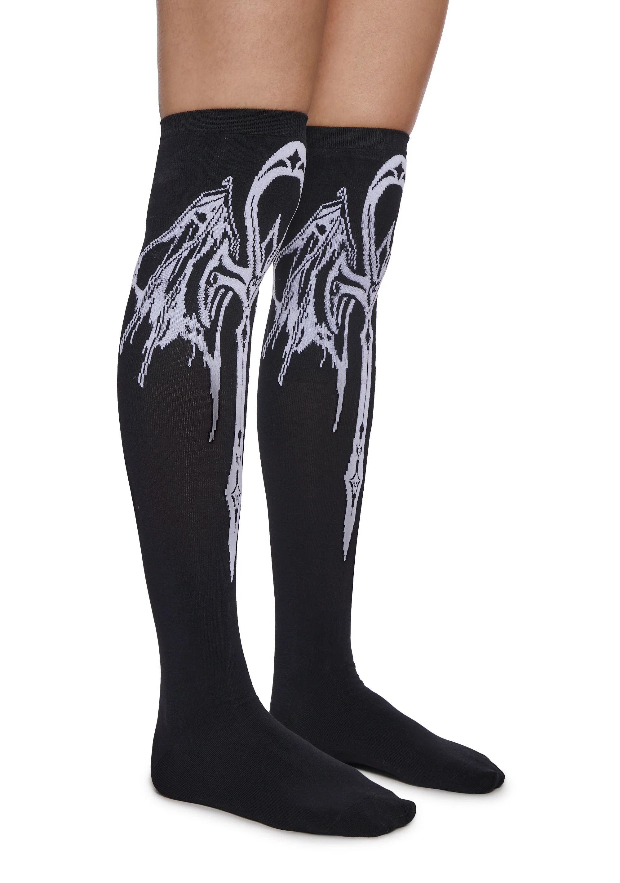 Gothic Reverie Knee High Socks - Image 2