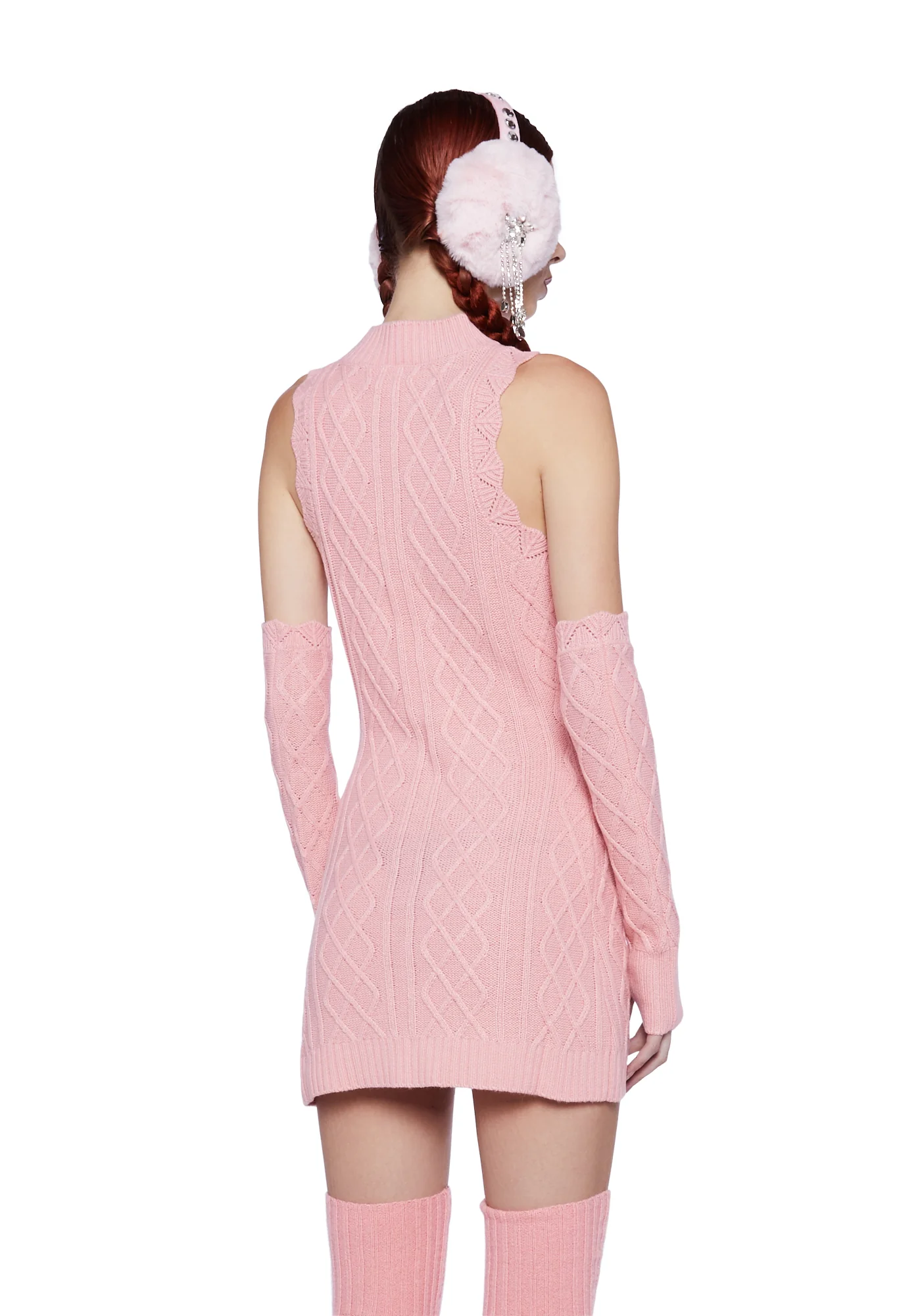 Soft Embrace Mini Dress Set - Image 4