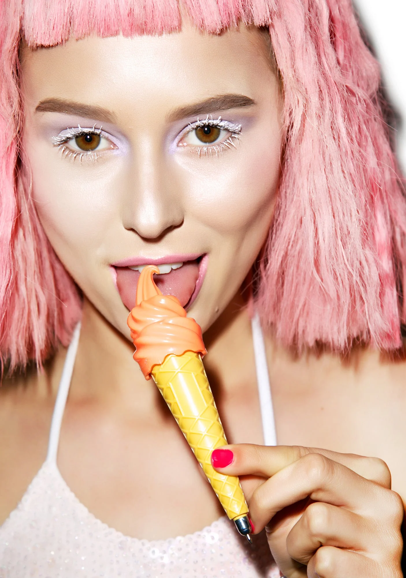Soft Serve Ice Cream Pen - Yellow - Image 9
