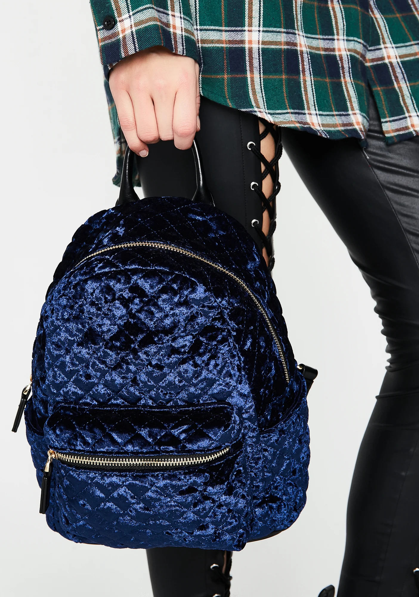 Soft Soul Velvet Backpack - Image 2