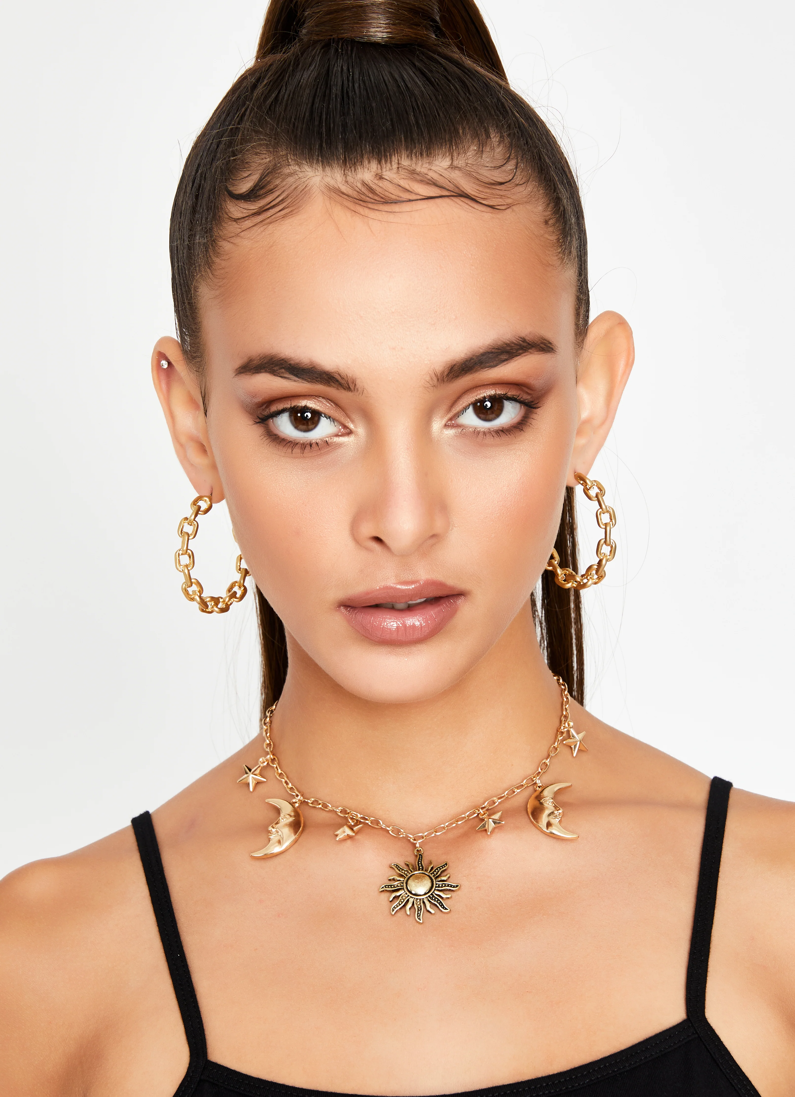 Sol Of Helios Charm Necklace - Image 3