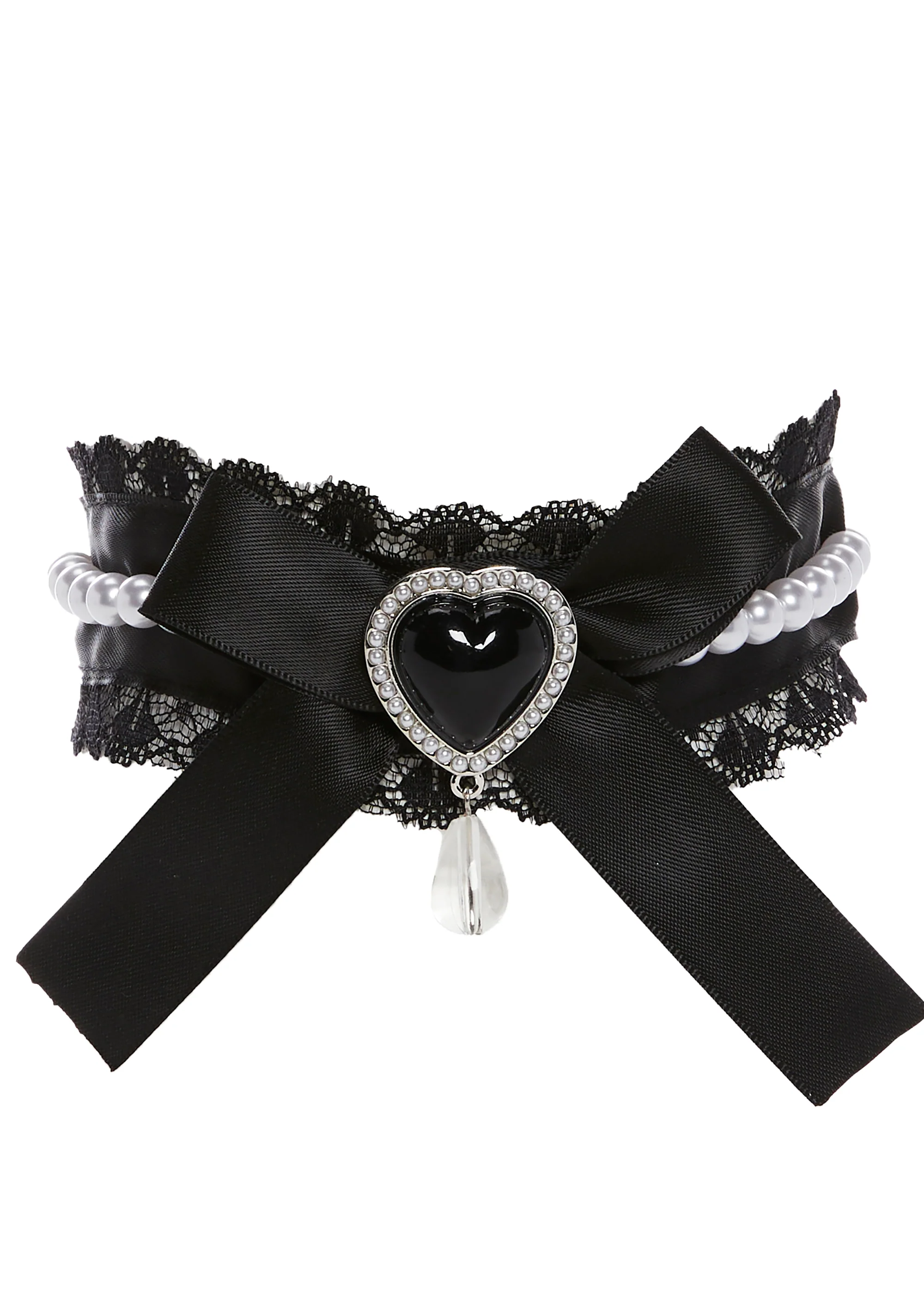 Solemn Sweetness Lace Choker - Image 2
