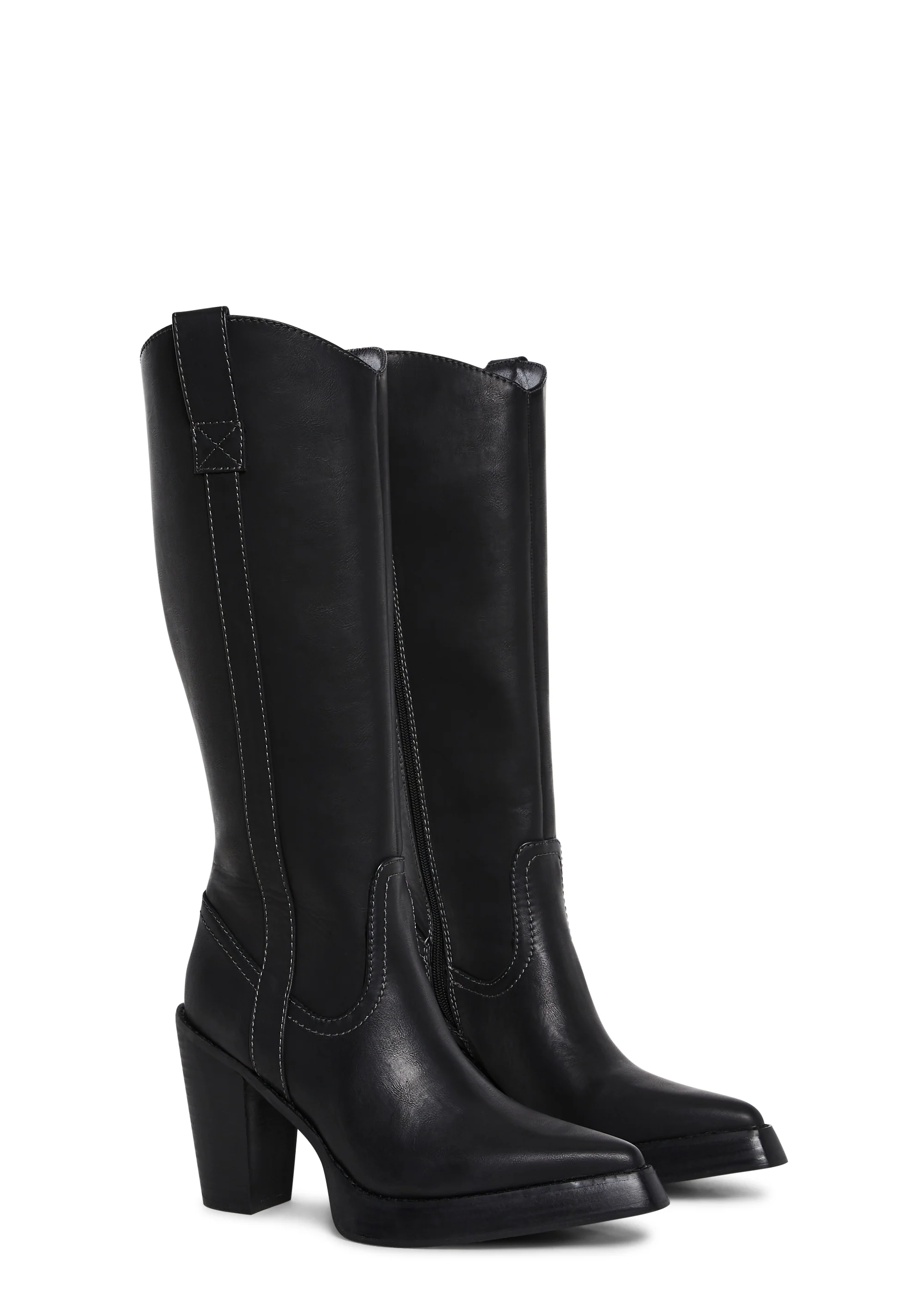 Pace Of Nature Western Boots - Black - Image 4