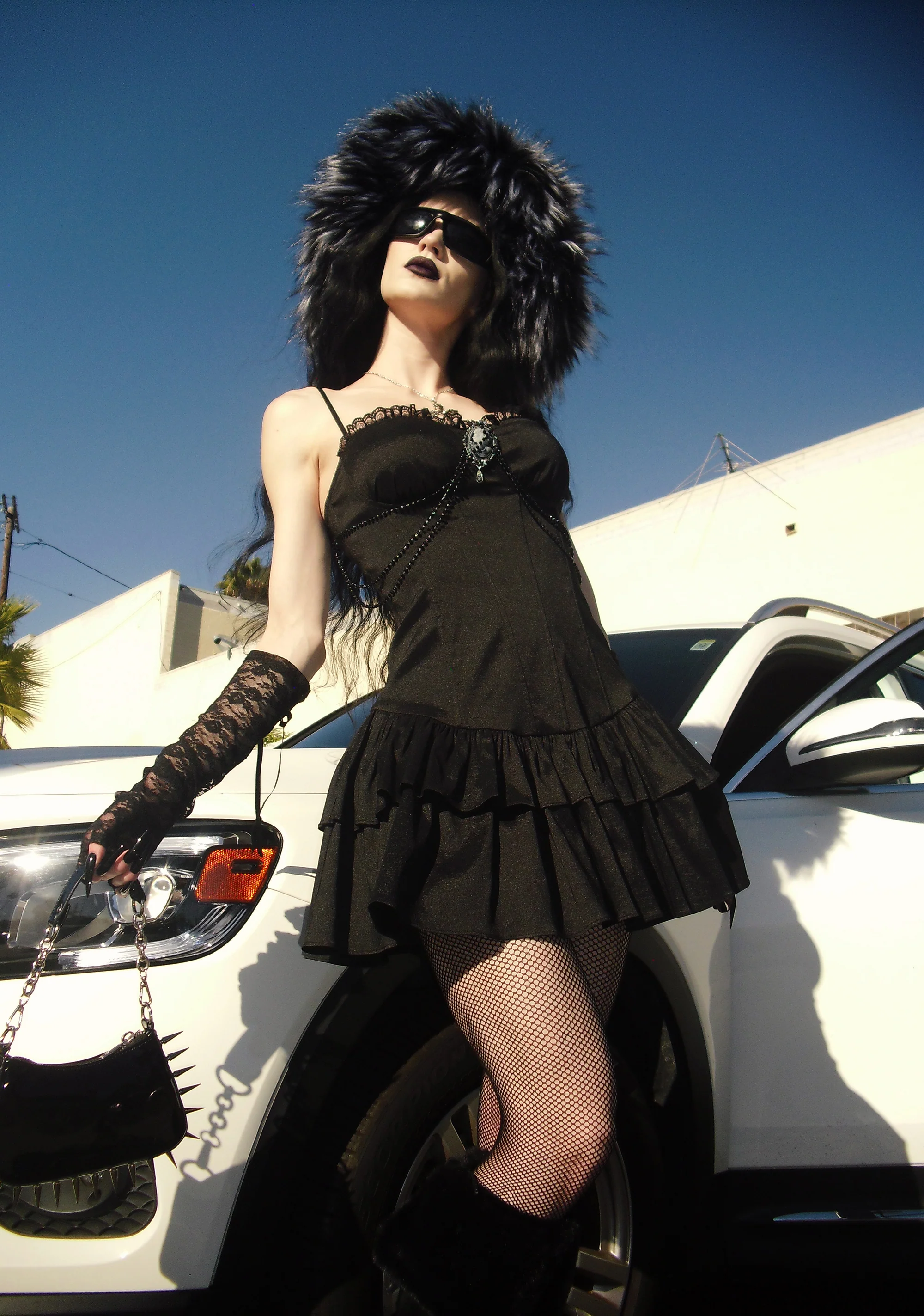 Somber Sweetness Mini Dress - Image 6