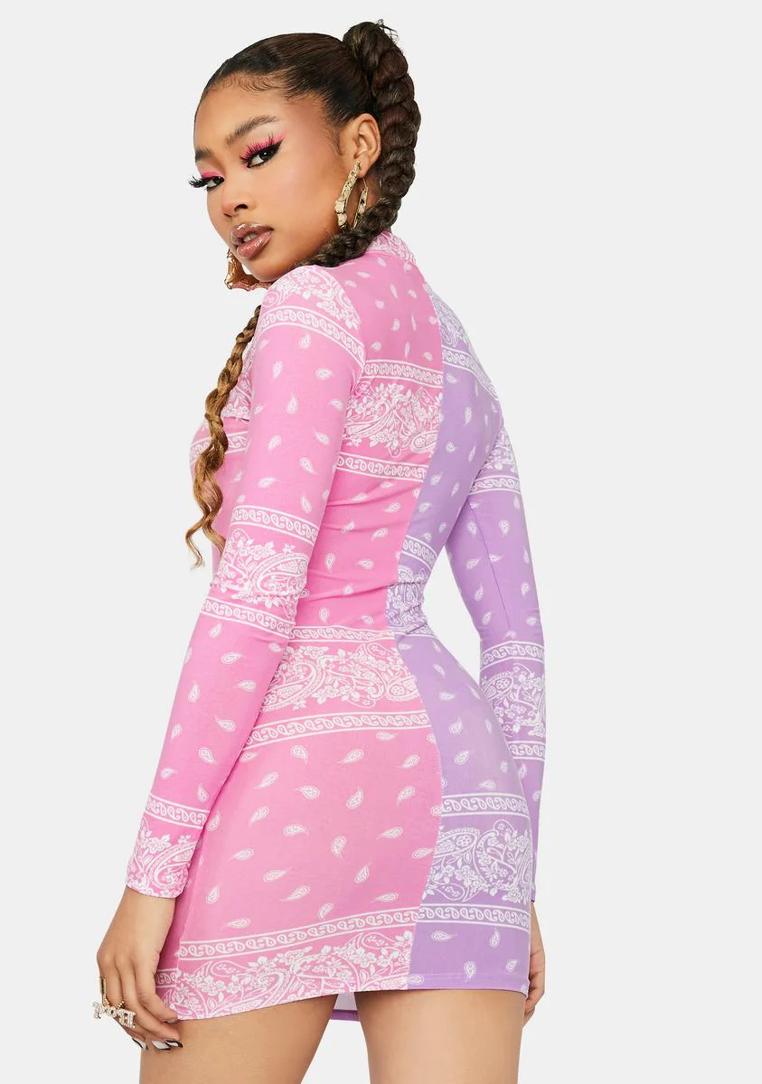 Something's Gotta Give Two Tone Dress - Image 4