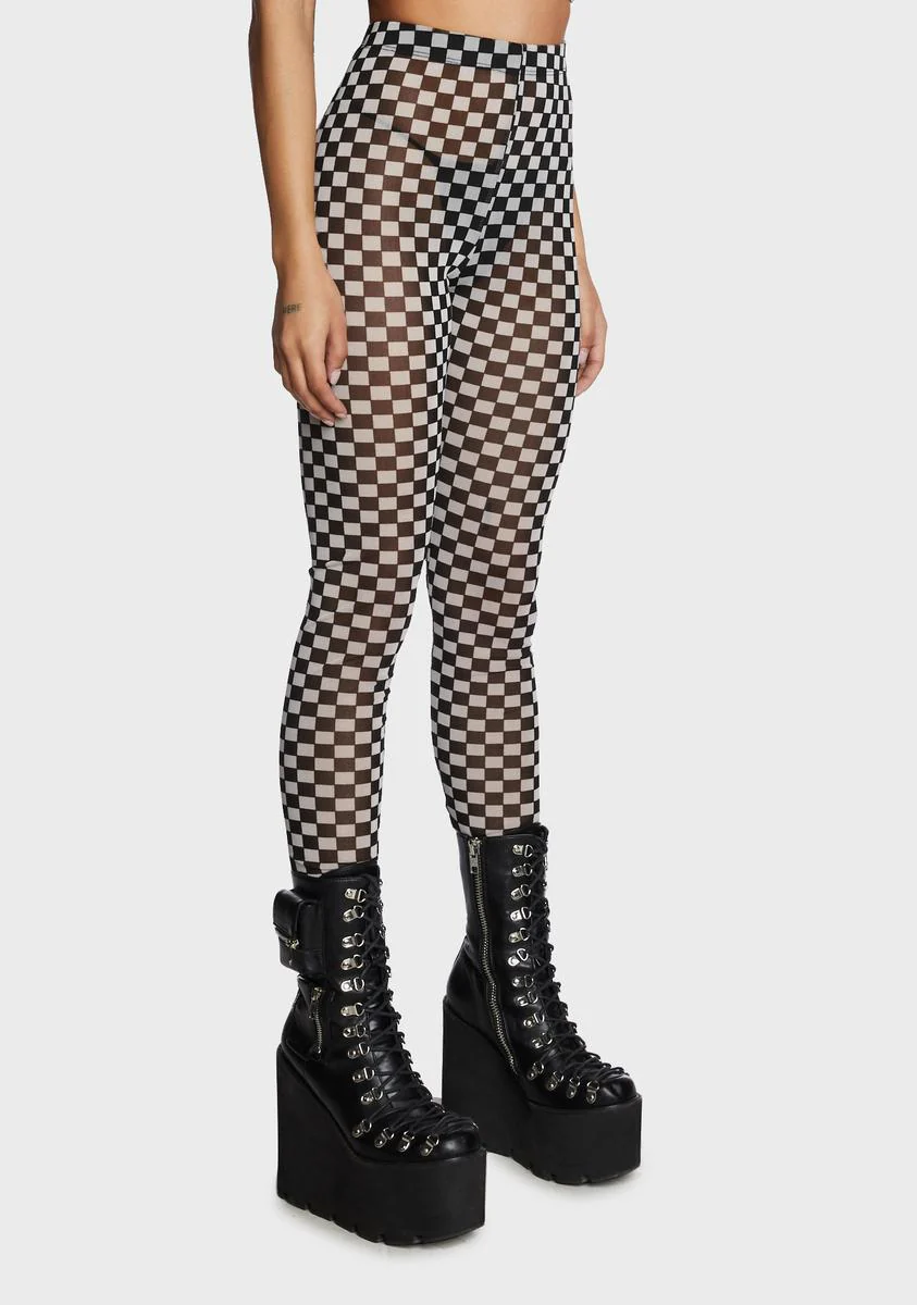 Sore Loser Sheer Leggings - Image 3
