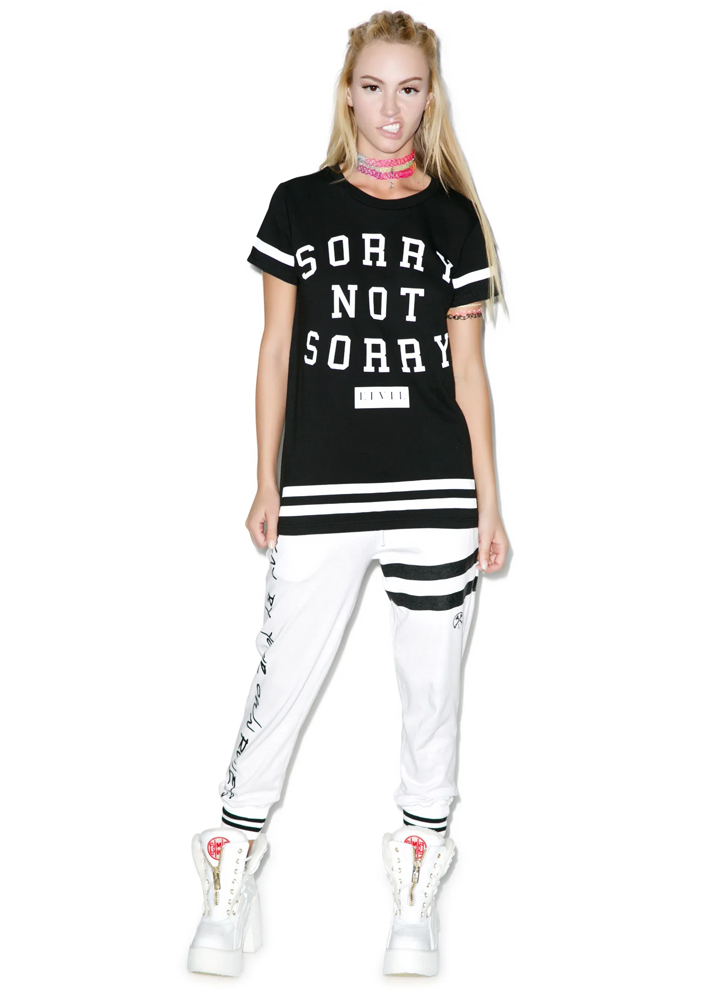 Sorry Not Sorry BF Tee - Image 8