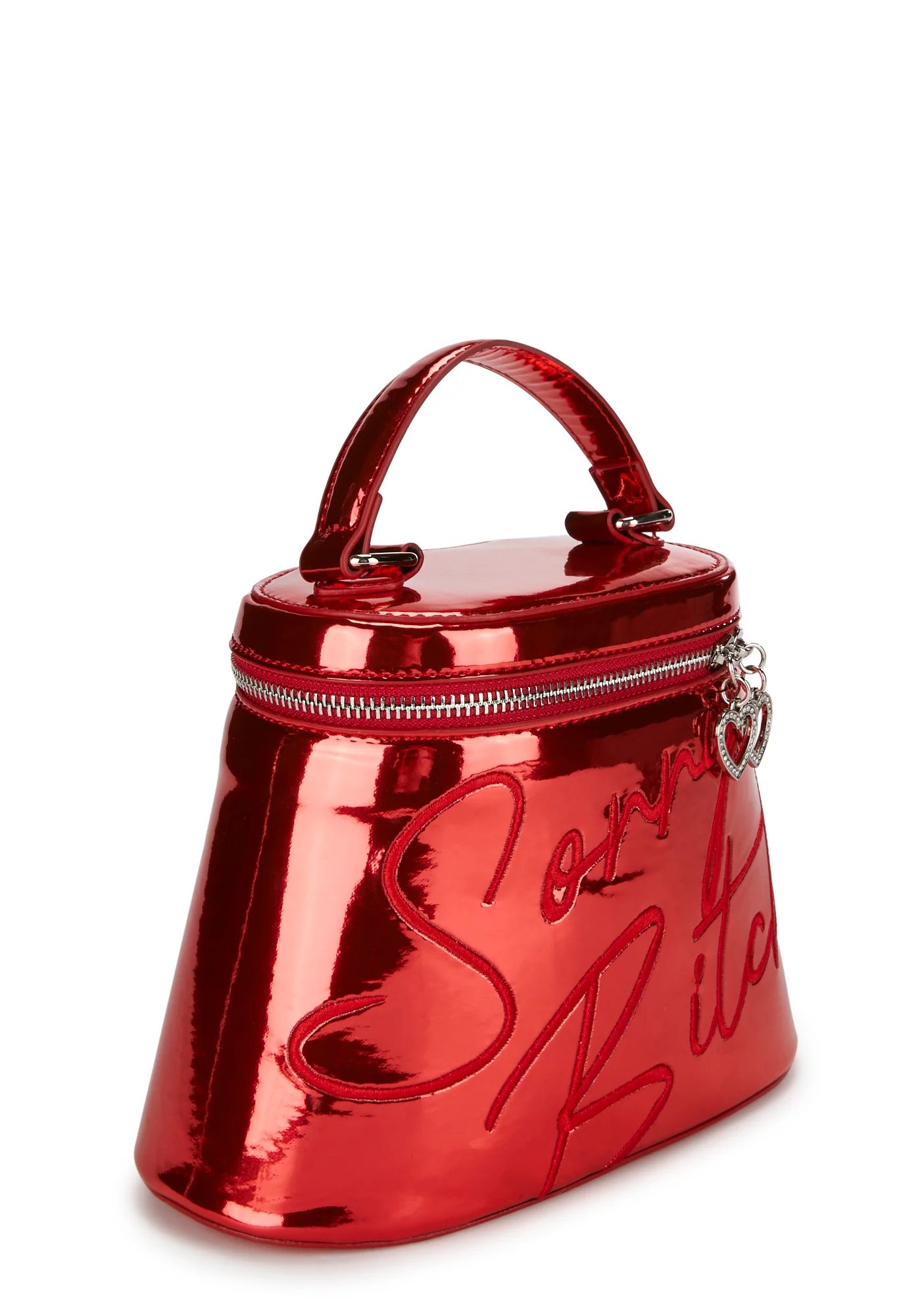 Sorry Not Sorry Crossbody Bag - Red - Image 3