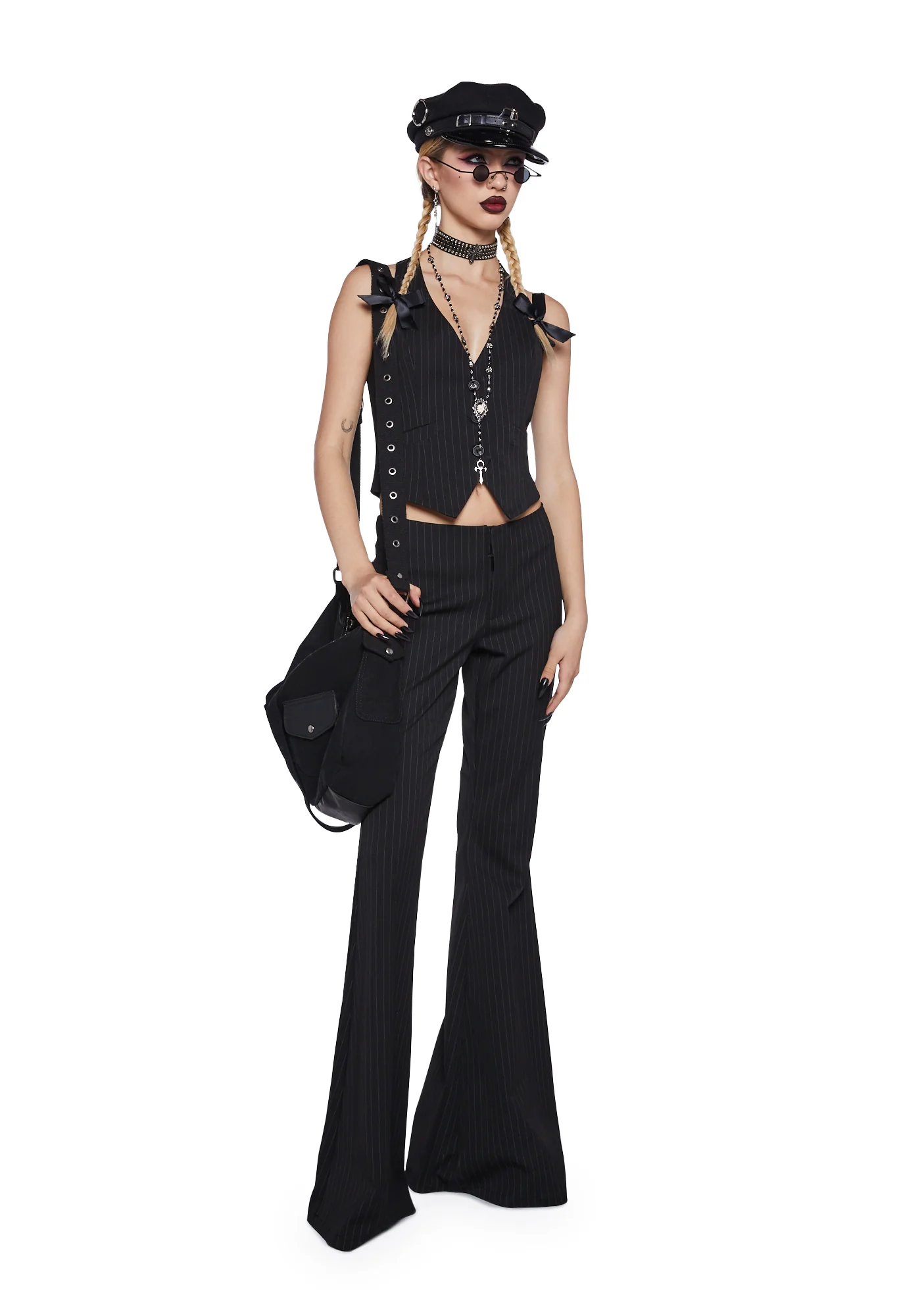 Soul Shredder Pinstripe Pants - Image 2