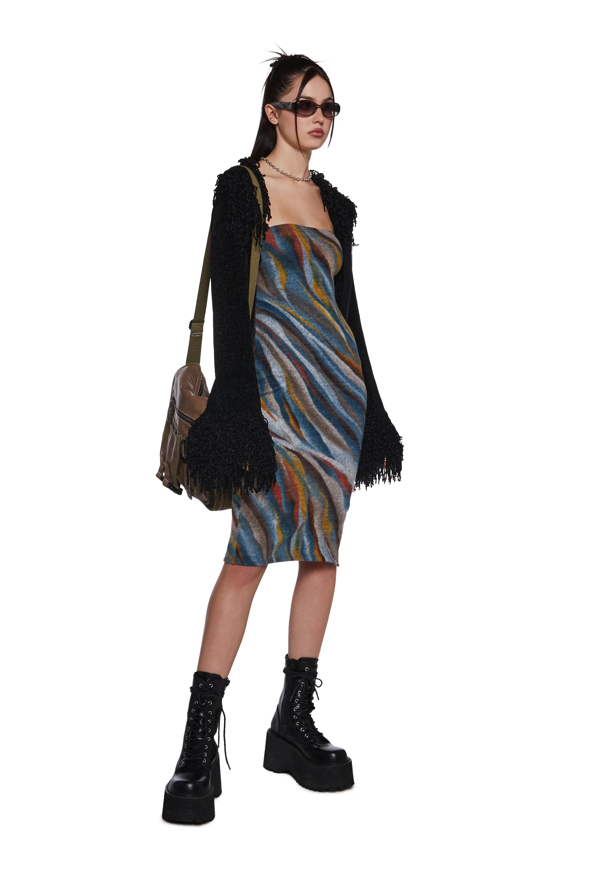 Sound Waves Midi Dress - Image 5