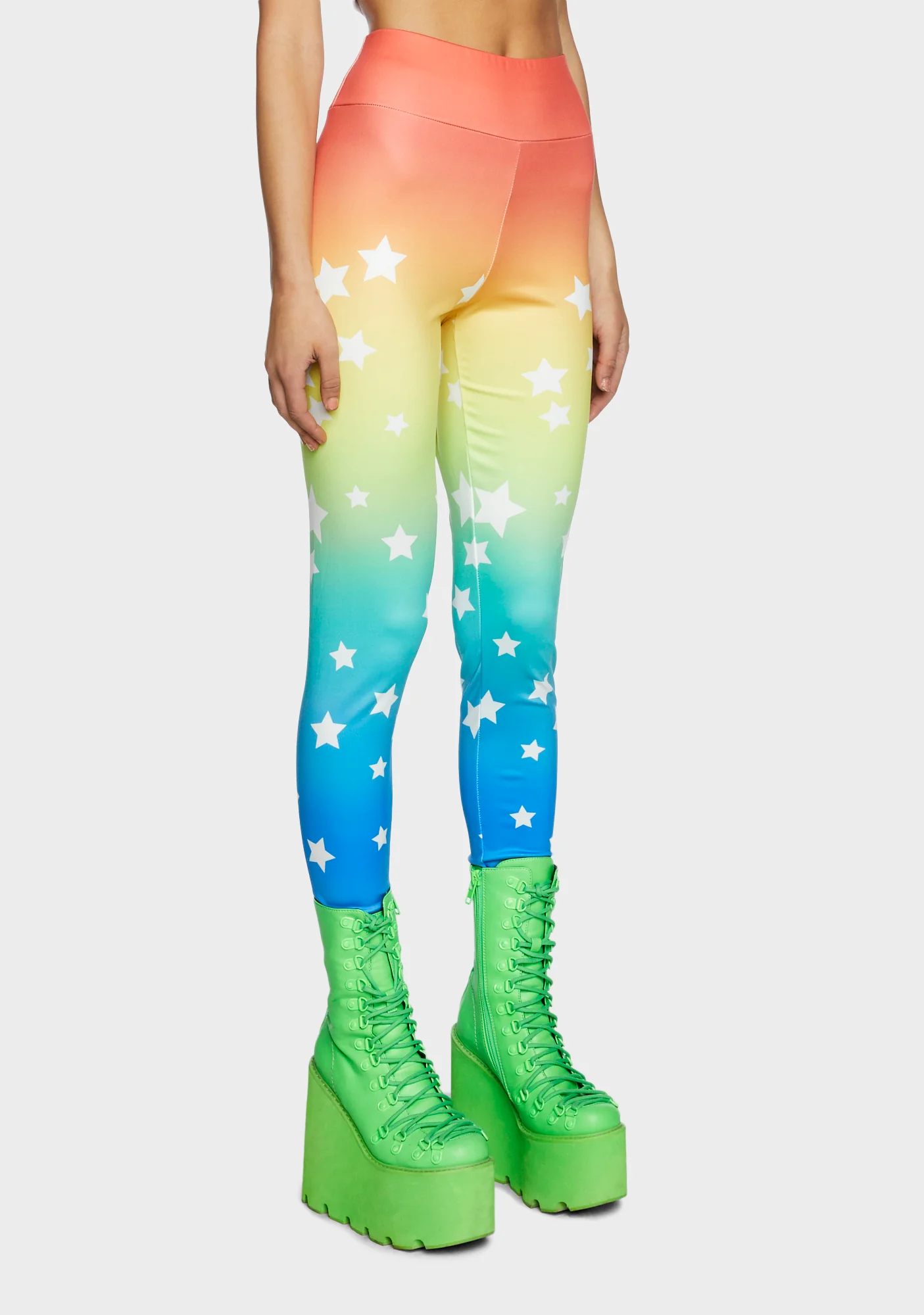 Space Slayer High-Waisted Leggings - Image 3