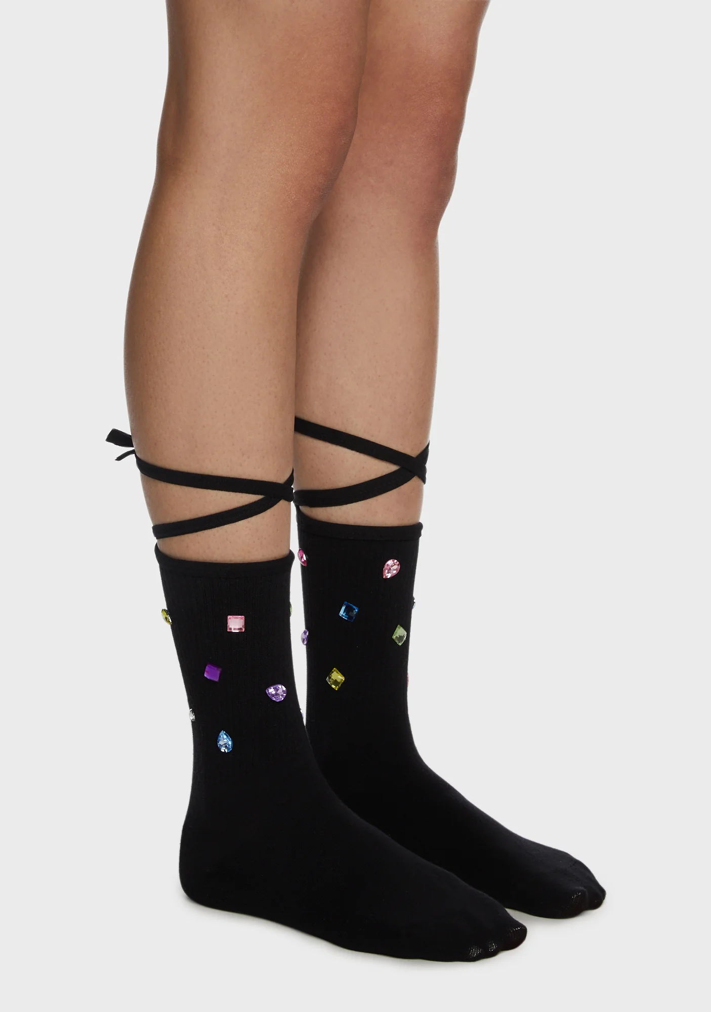 Sparking Interest Ankle Socks - Black - Image 2