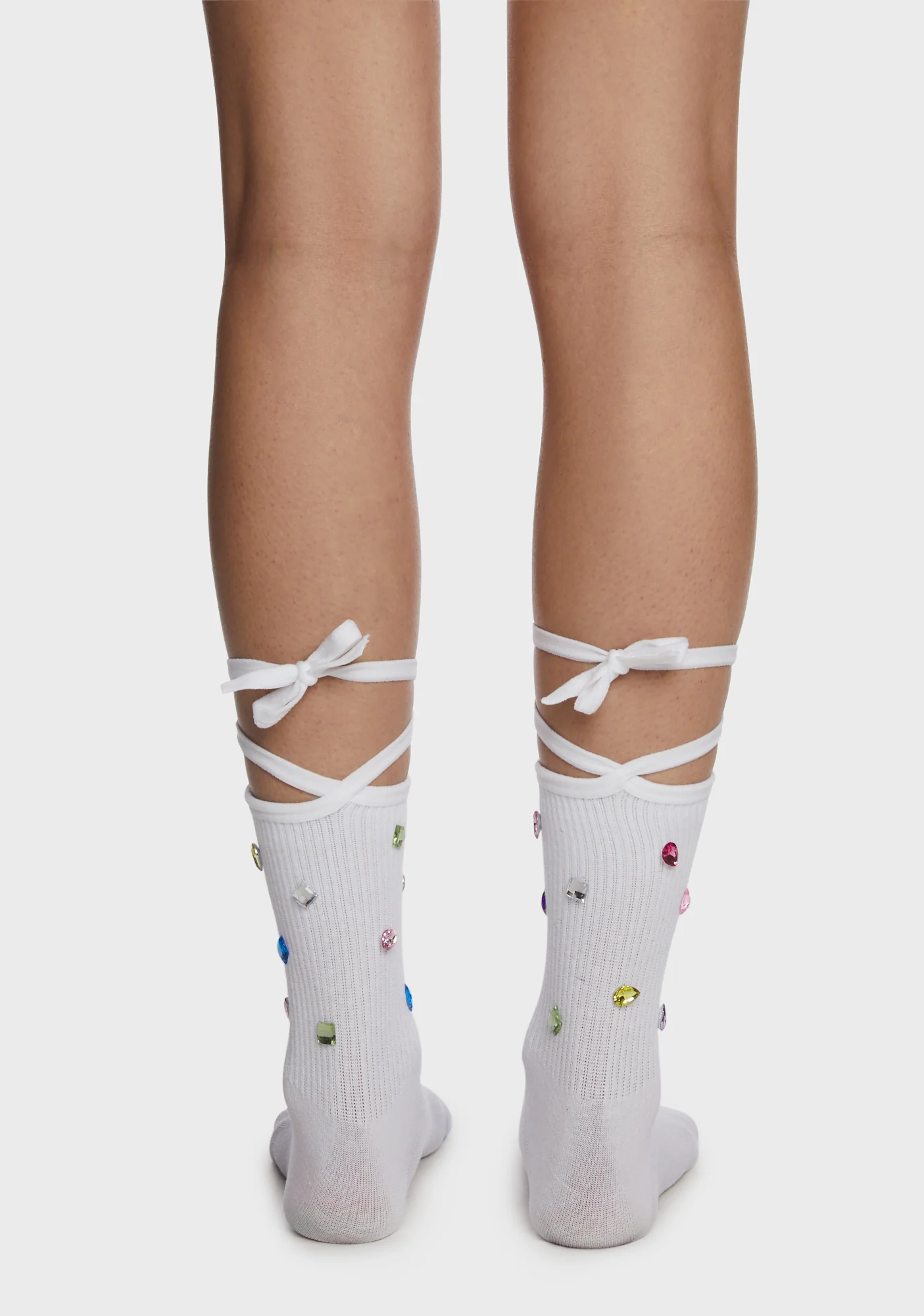 Sparking Interest Ankle Socks - White - Image 3