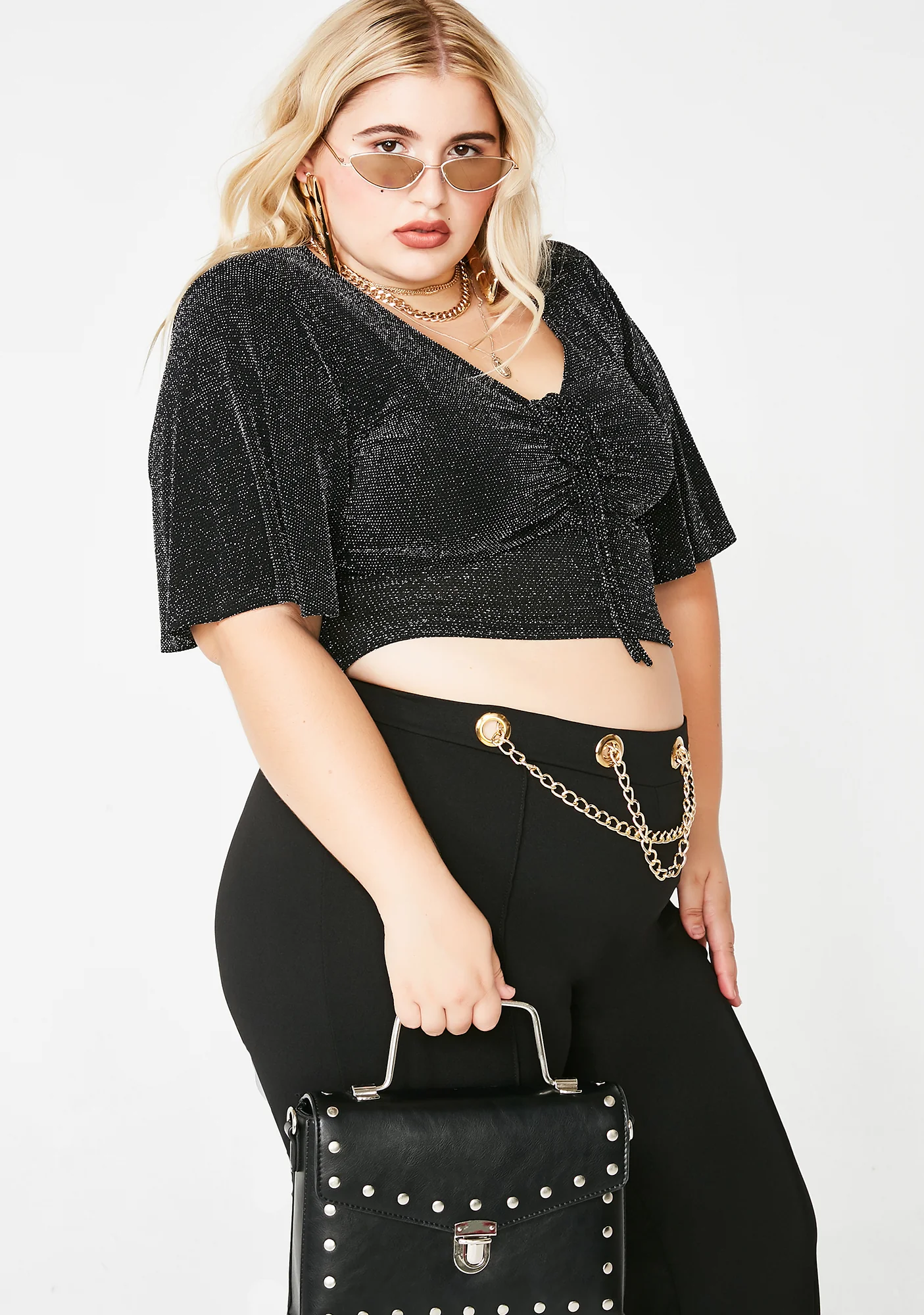 Sparkle Baby Shine Crop Top - Image 2