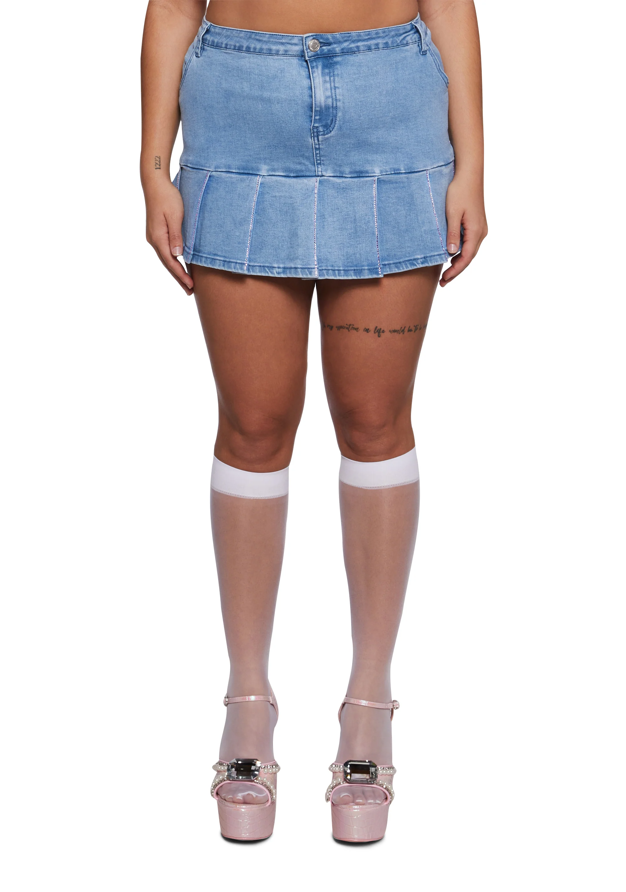 Sparkle Beauty Mini Skirt - Image 12