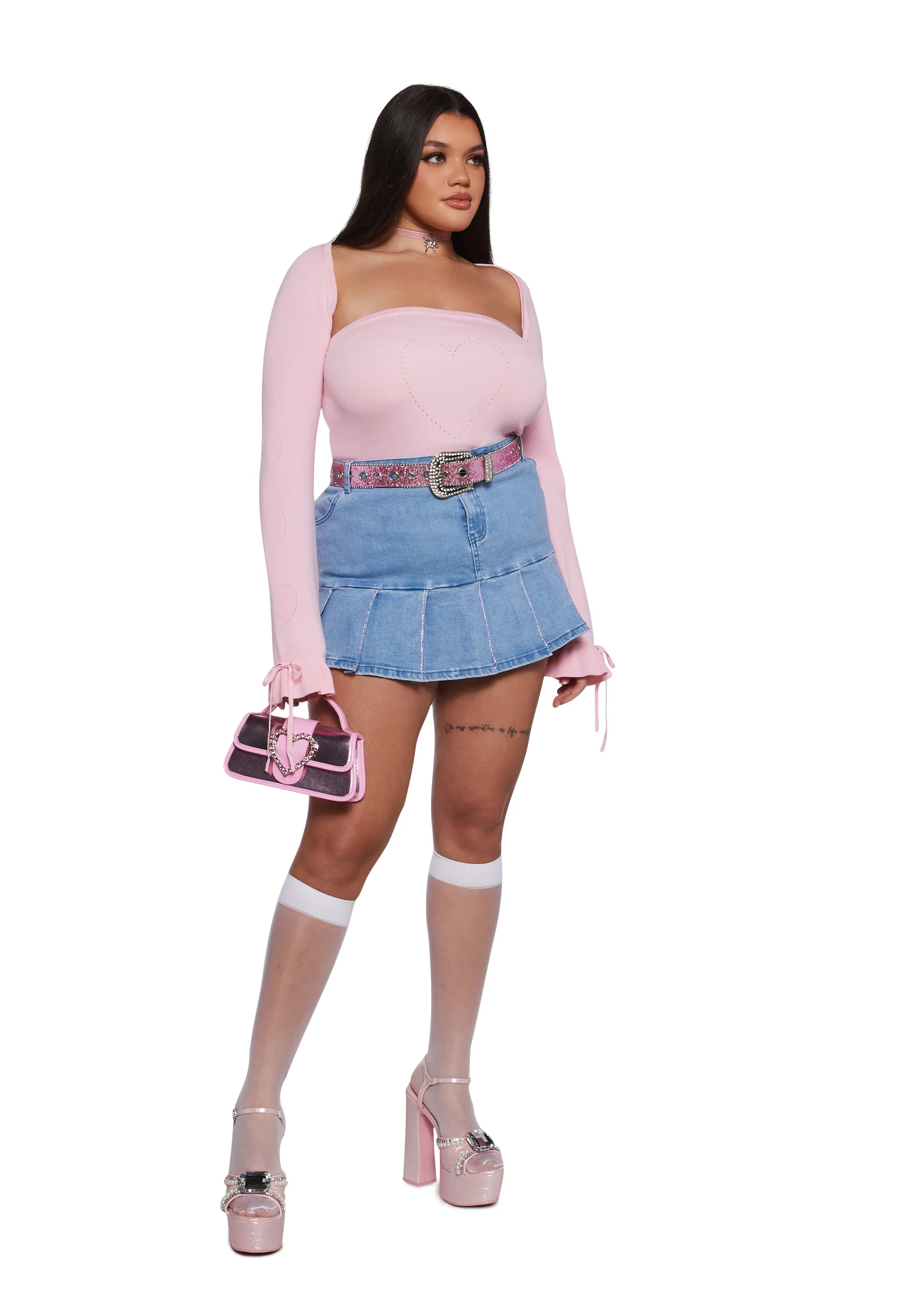 Sparkle Beauty Mini Skirt - Image 8