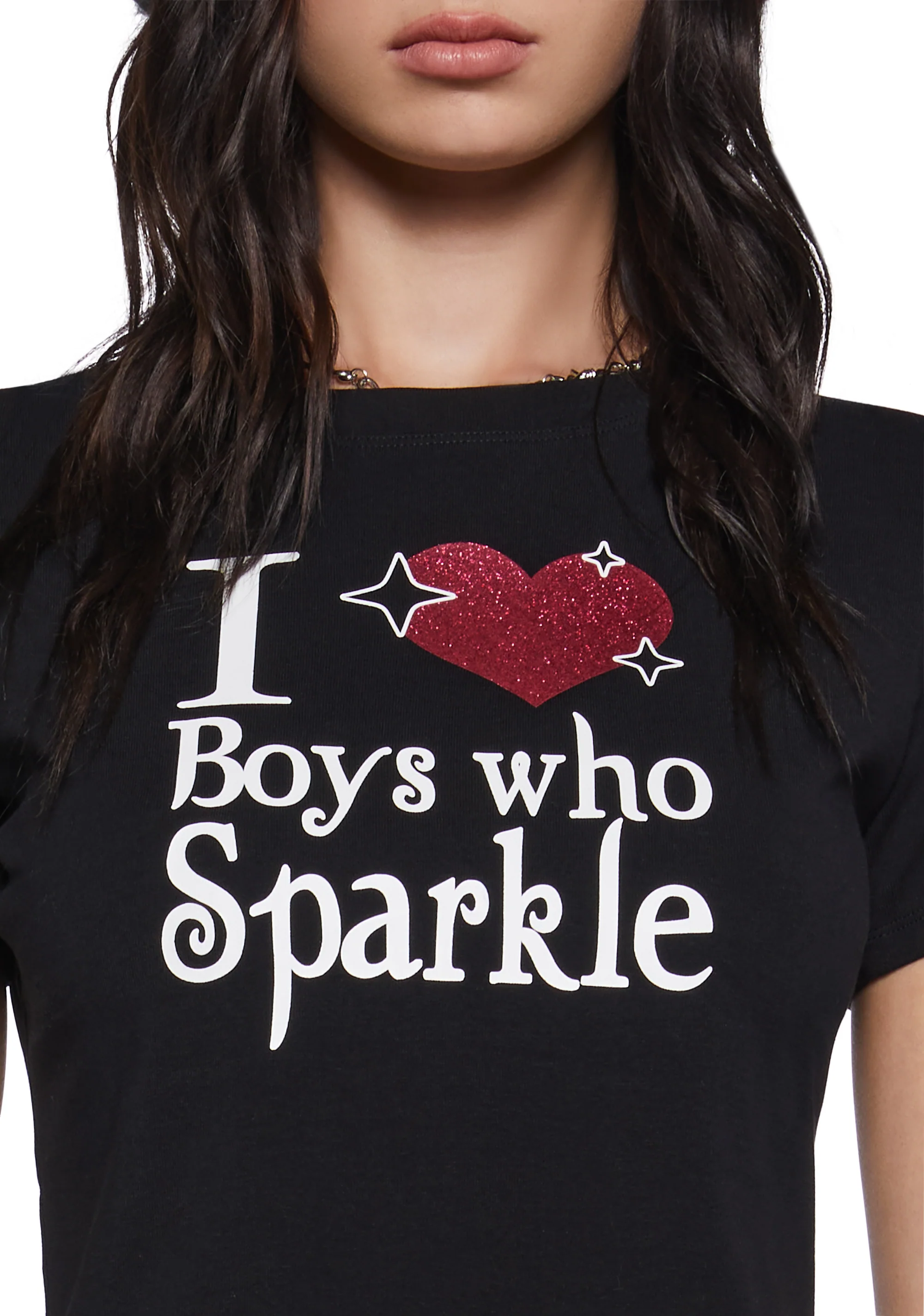 Sparkle Fetish Baby Tee - Image 5