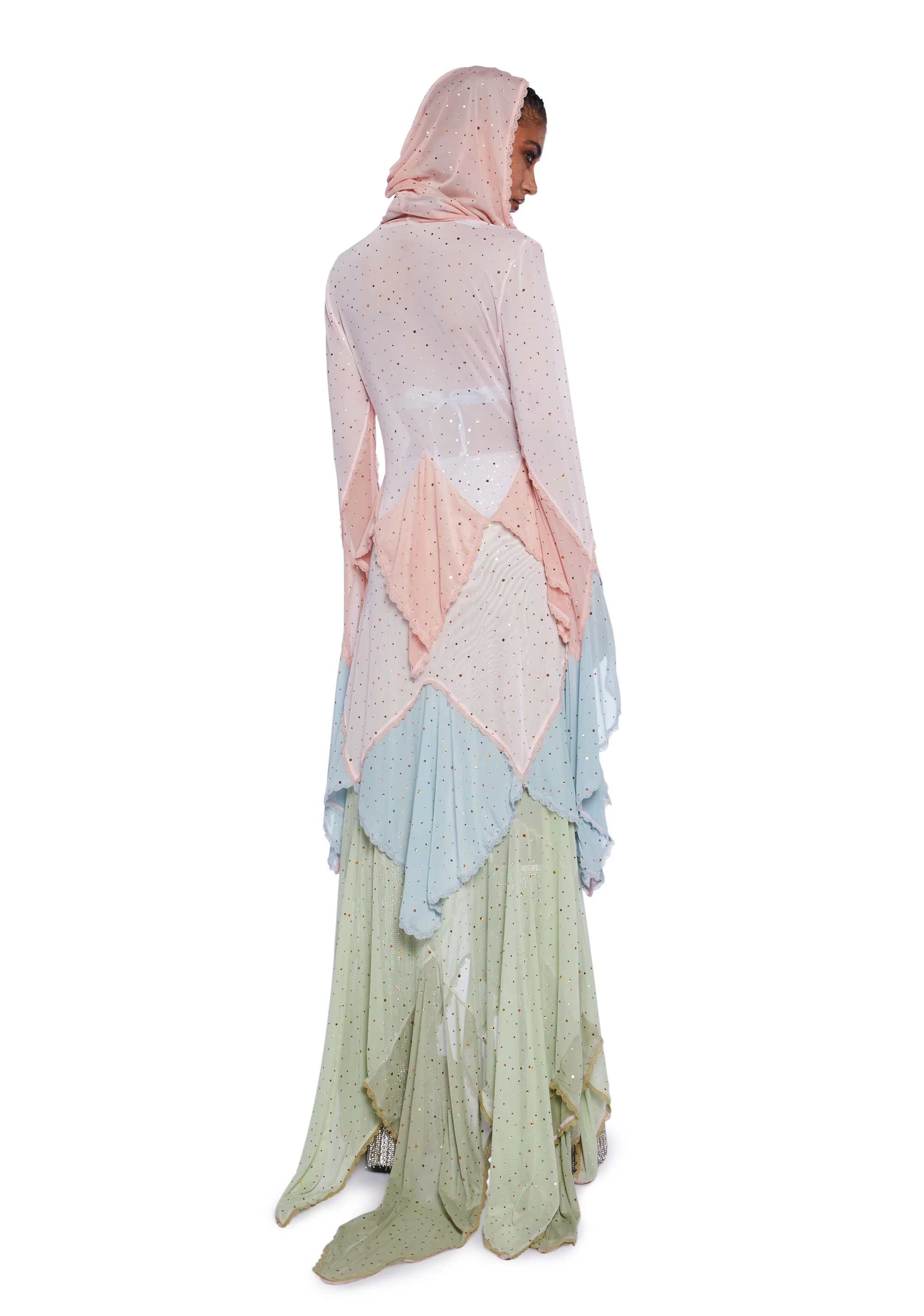 Sparkled Myths Hooded Duster - Image 4