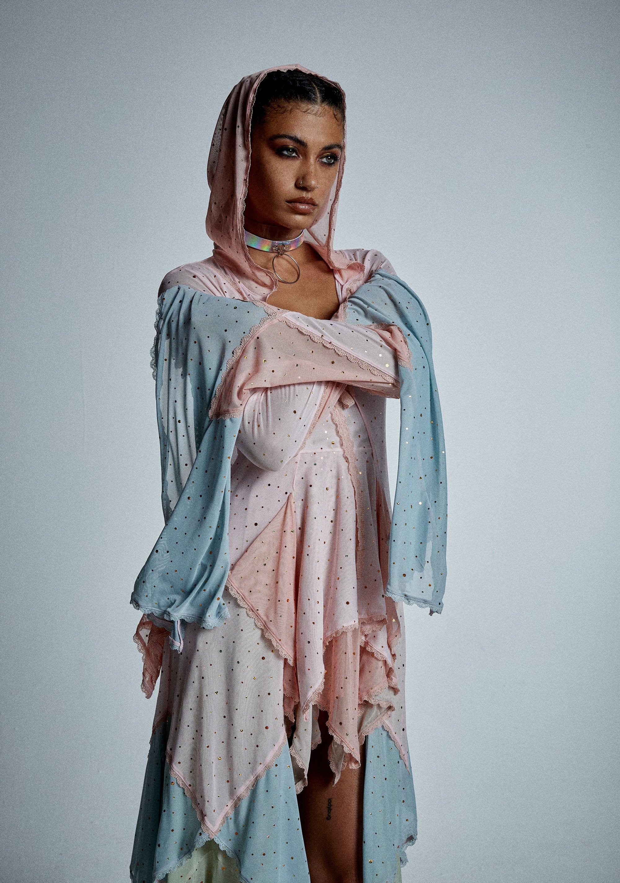 Sparkled Myths Hooded Duster - Image 7