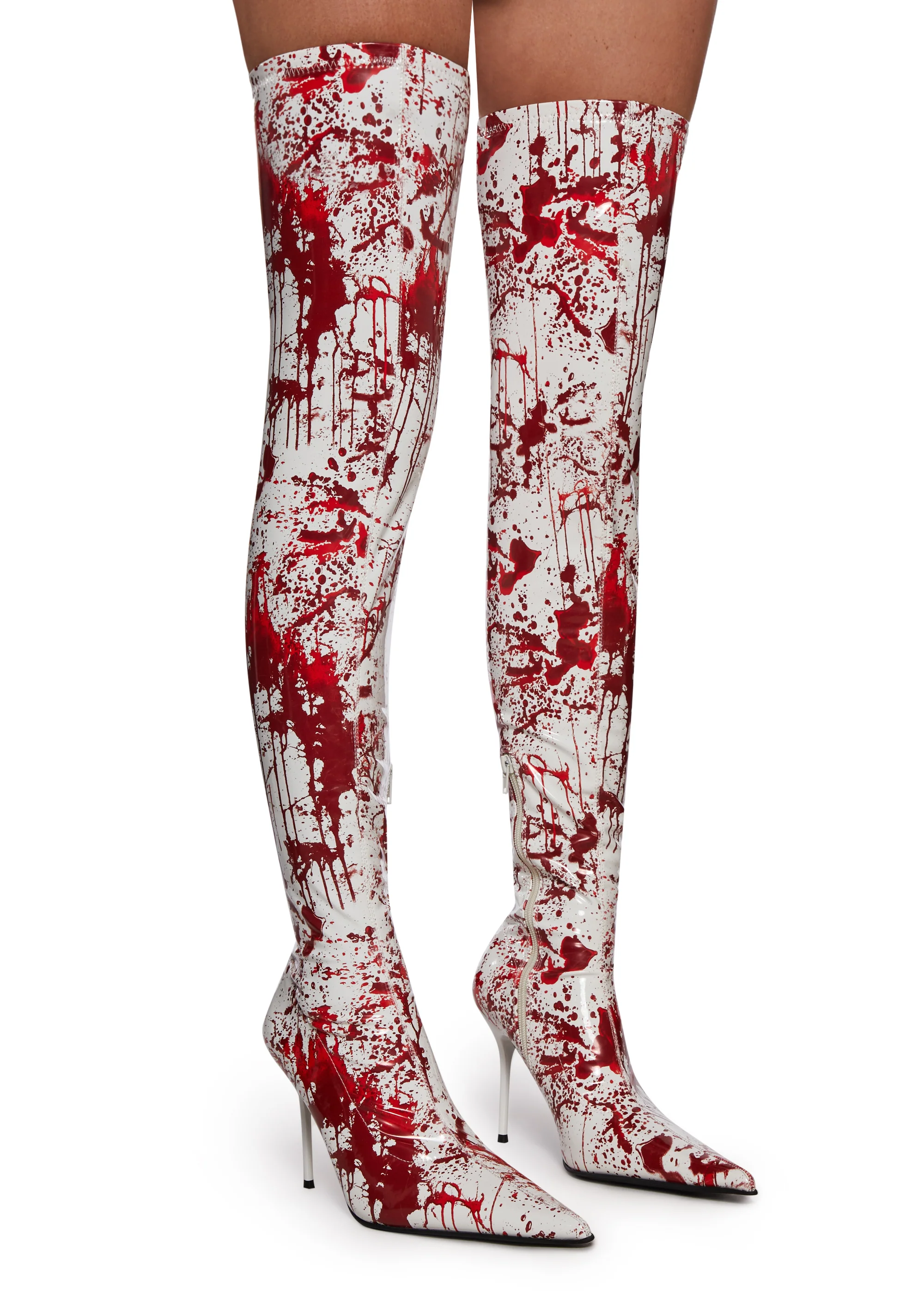 Scream Queen Thigh High Boots - Image 3