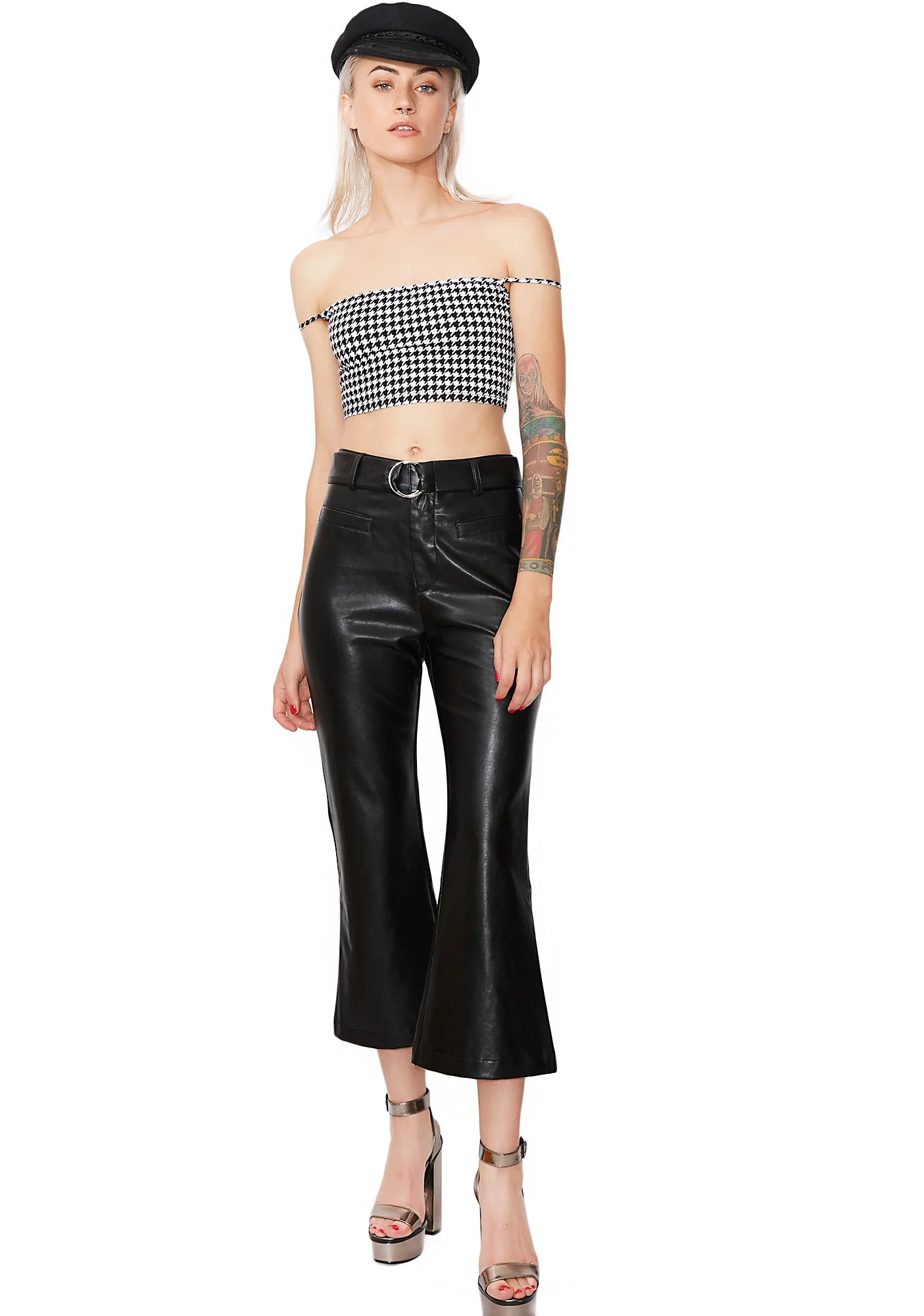 Special Treatment Flared Culottes - Image 5