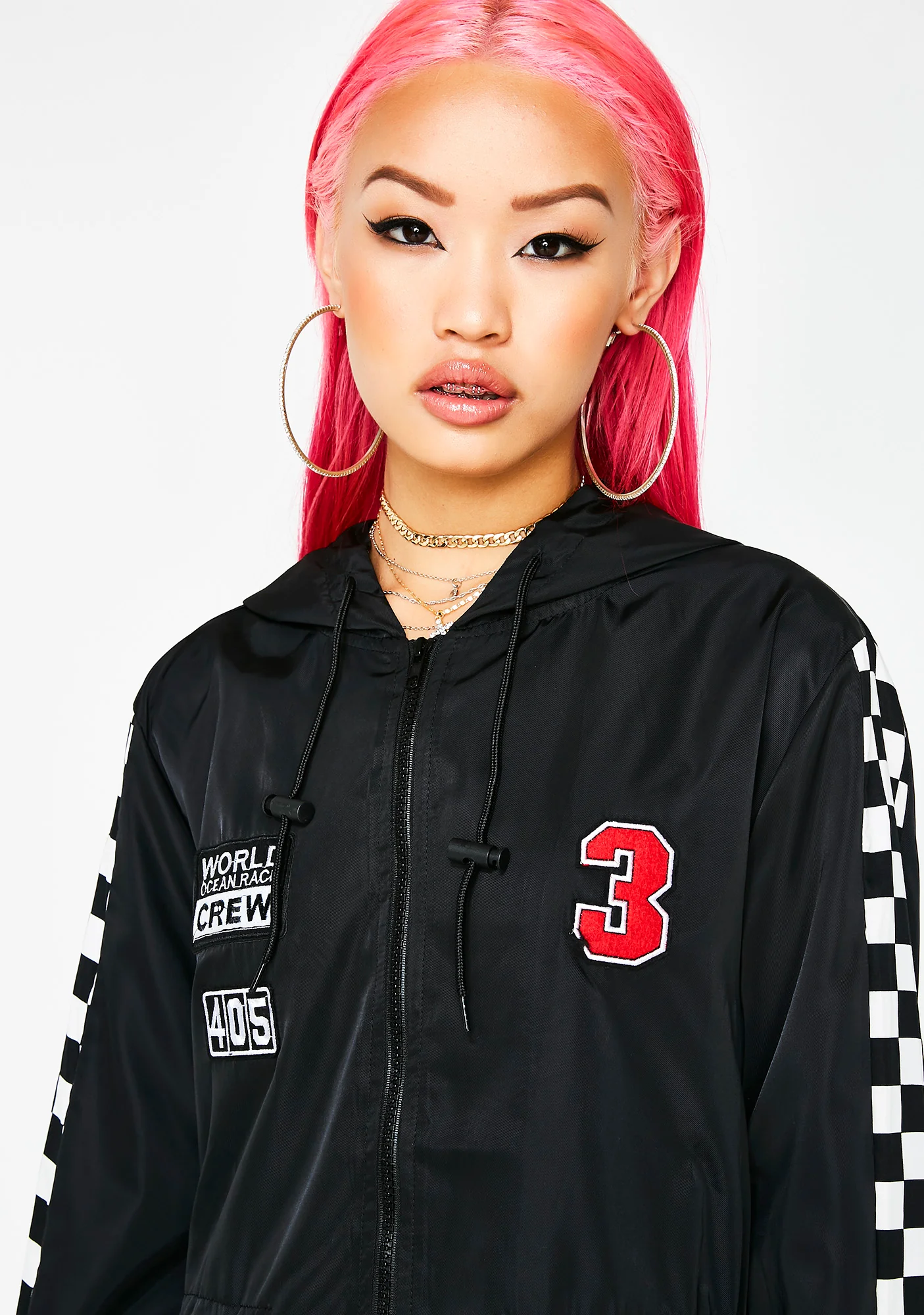 Speed Addiction Checkered Jacket - Image 3