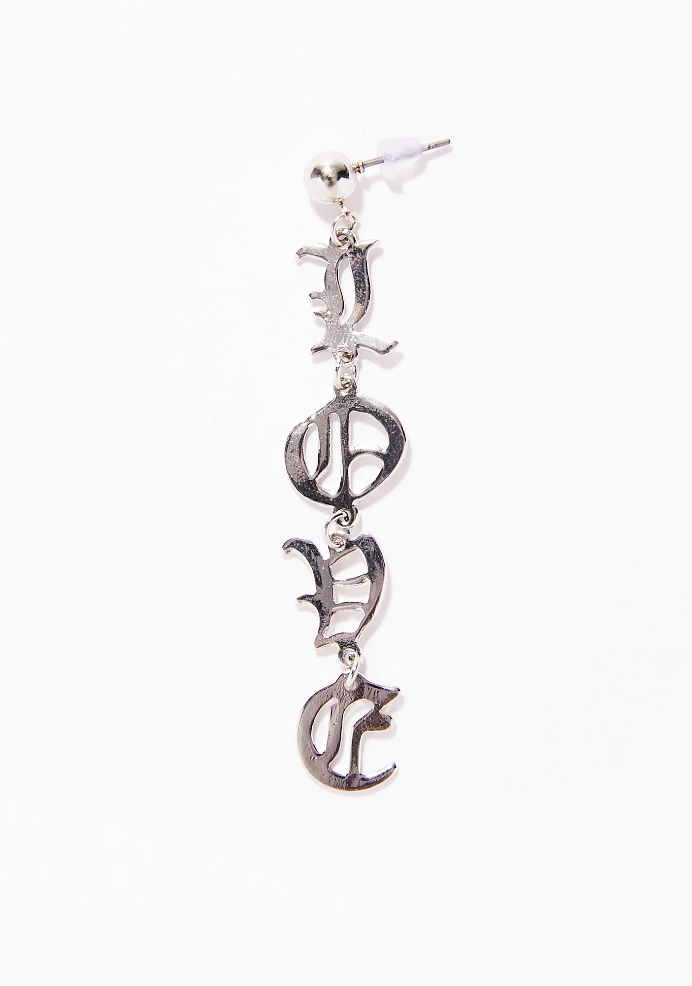 Spell It Out Earrings - Image 3