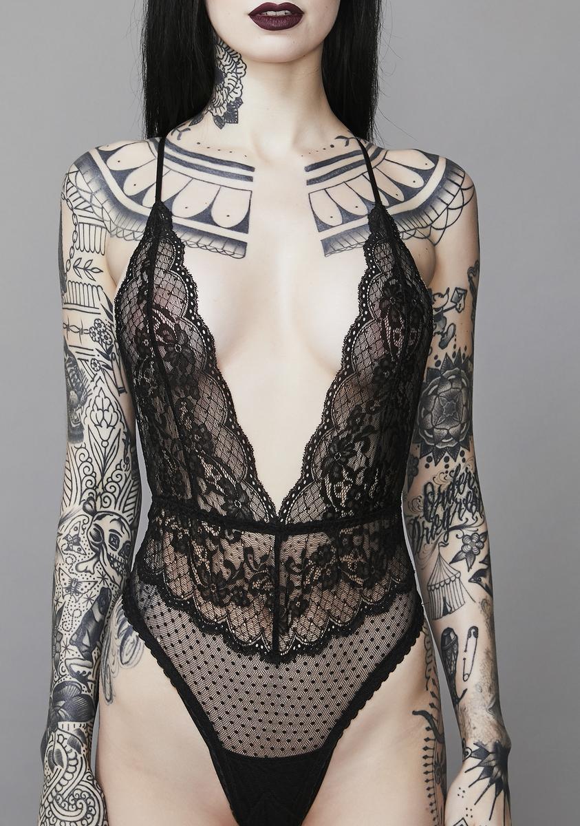 Spellbinding Lace Bodysuit - Image 2