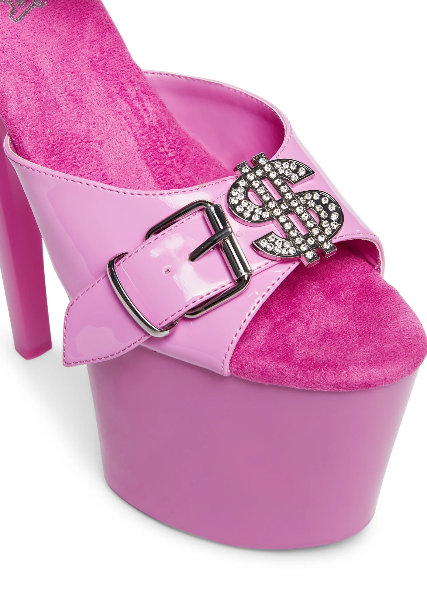 Spice $ Platform Heels - Fuchsia - Image 2