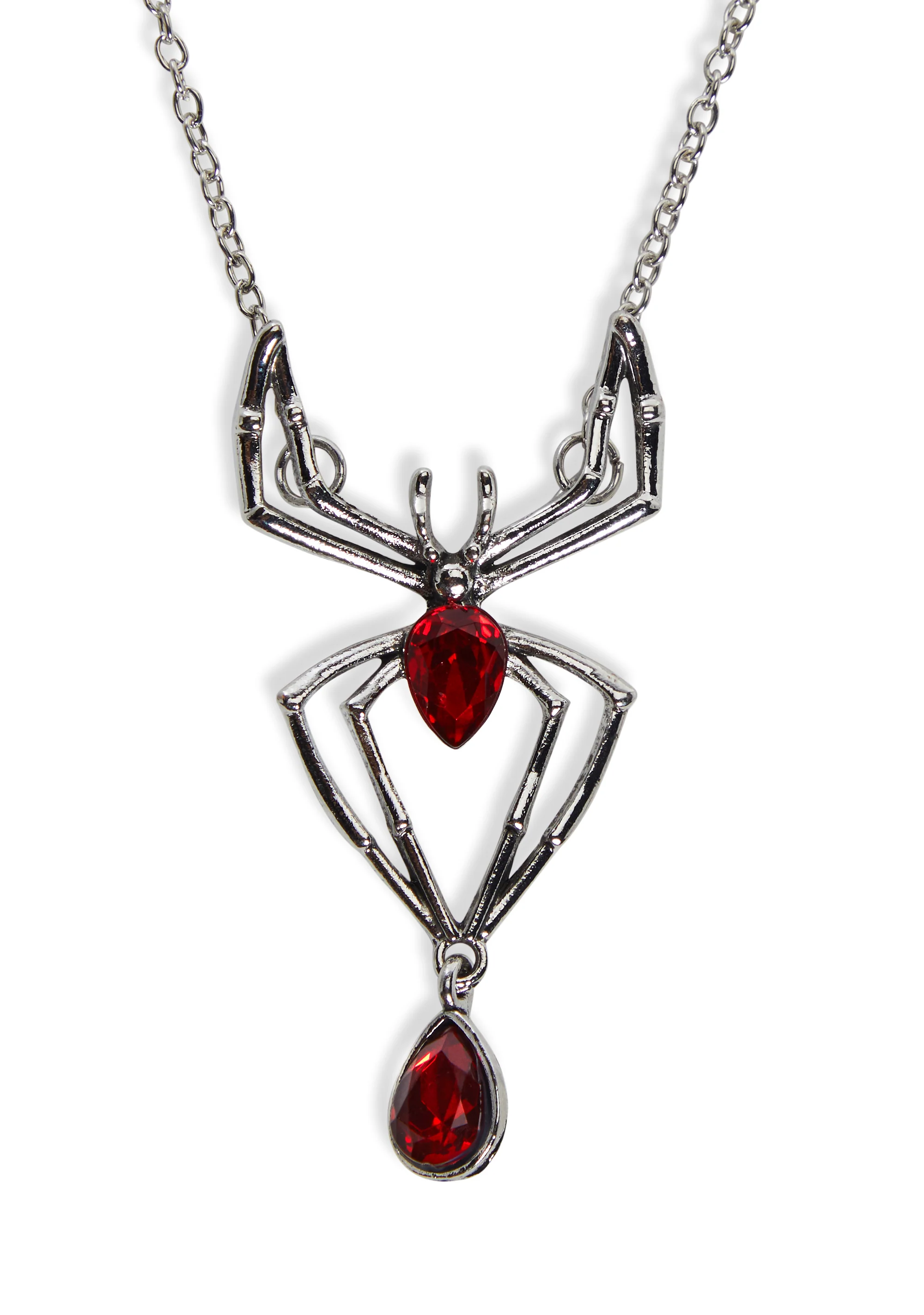 Spider’s Embrace Charm Necklace - Image 2