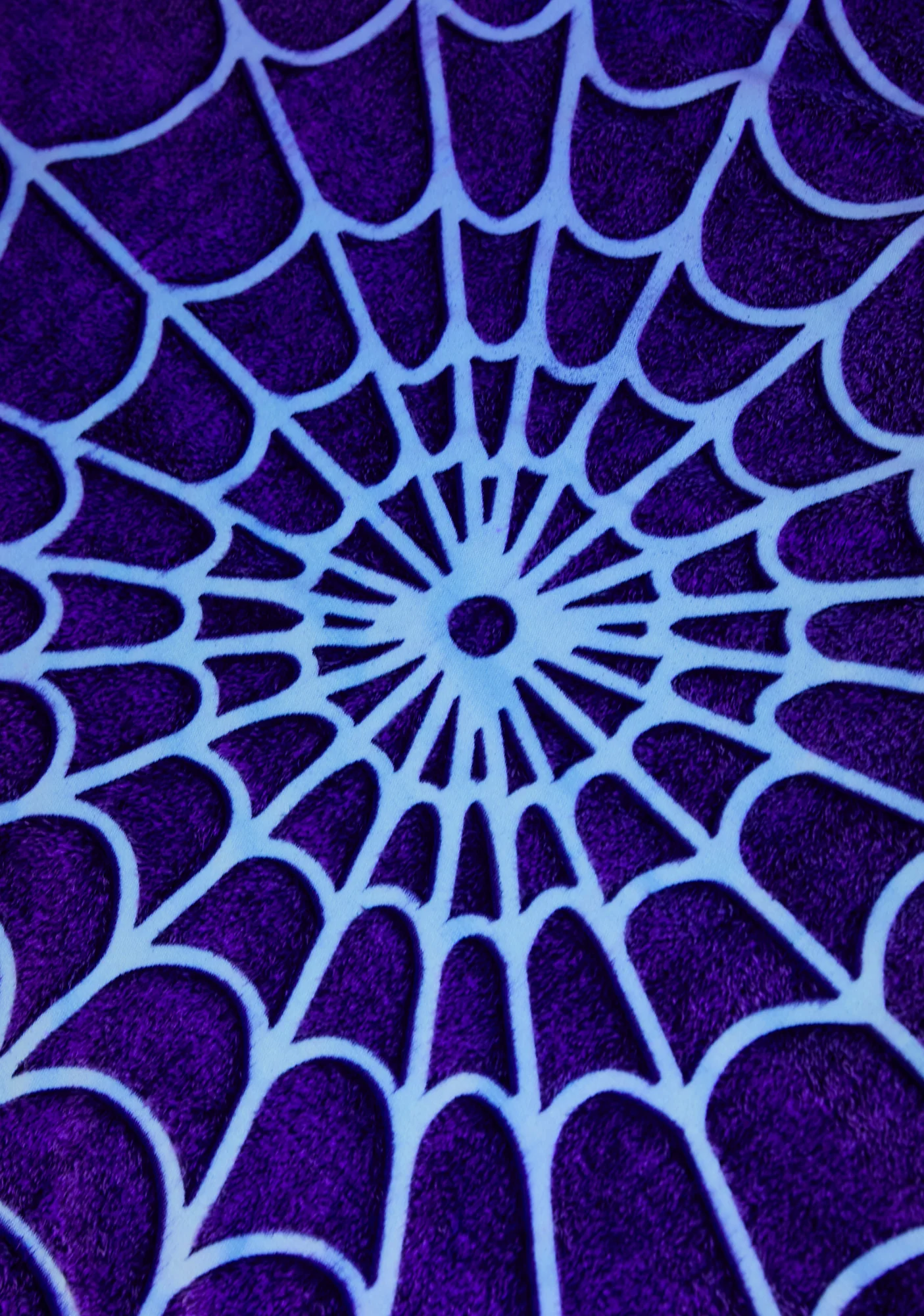 Spiderweb Glow In The Dark Blanket - Image 5