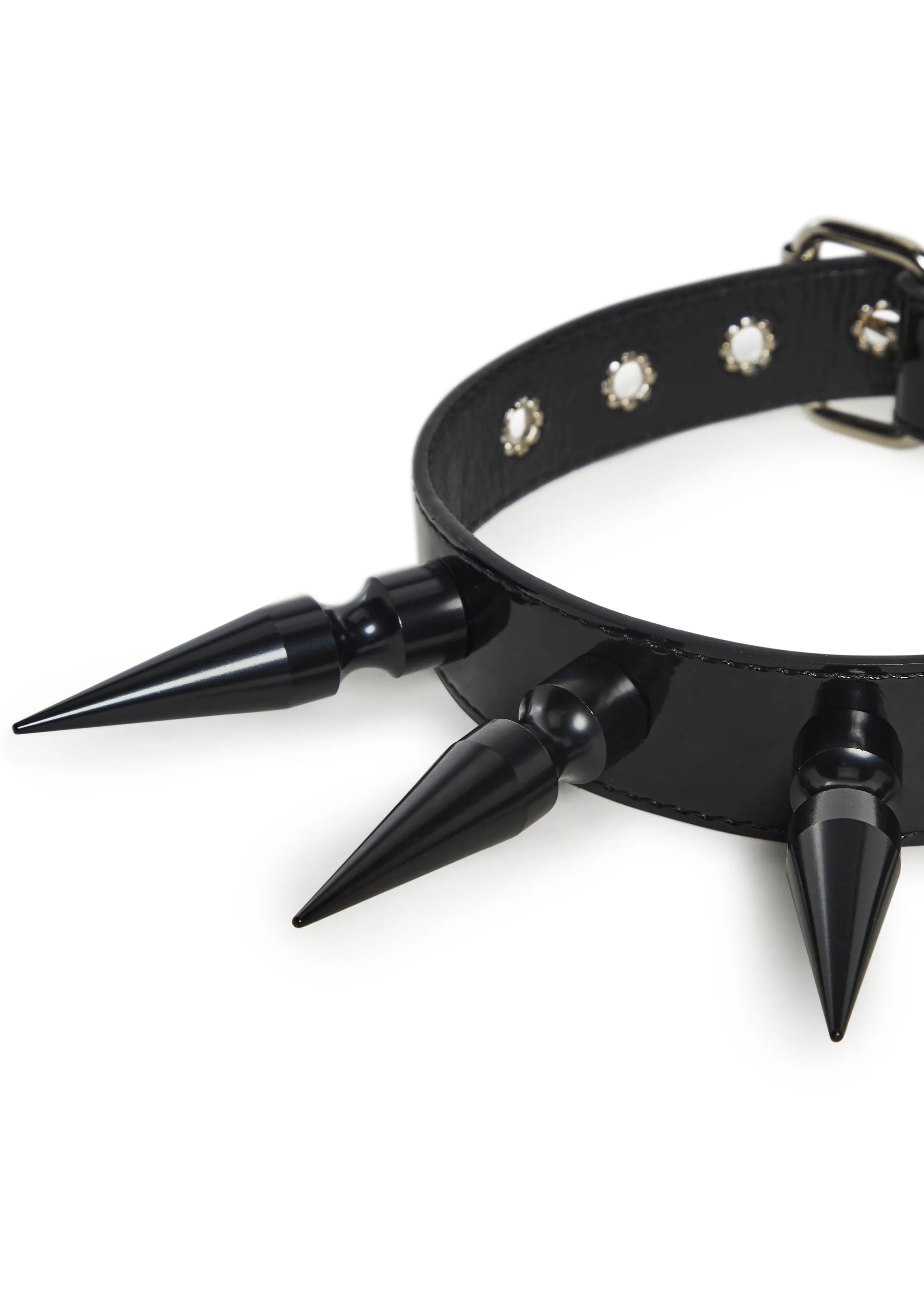 Spiked Collar - Black - Image 3