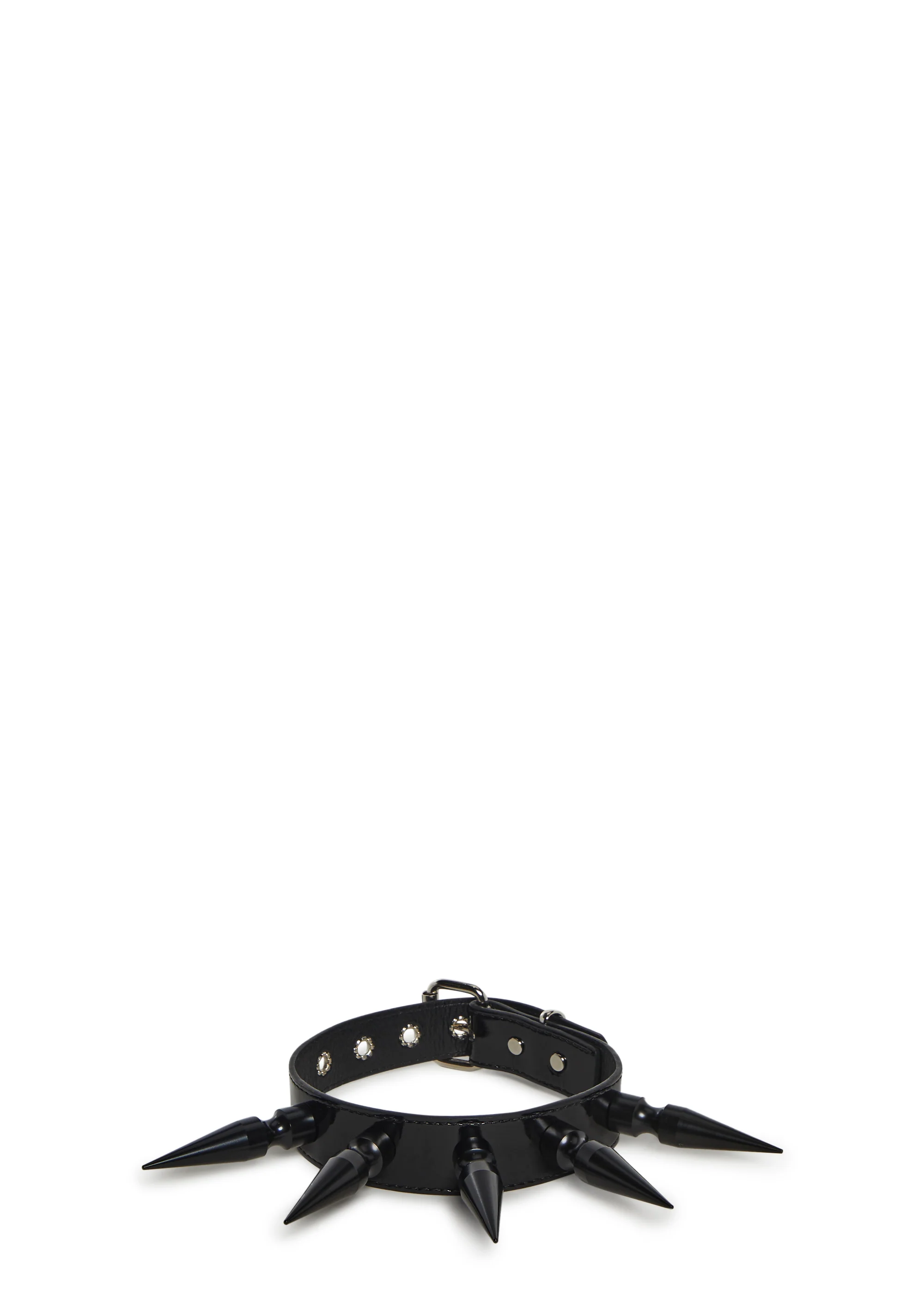 Spiked Collar - Black - Image 4