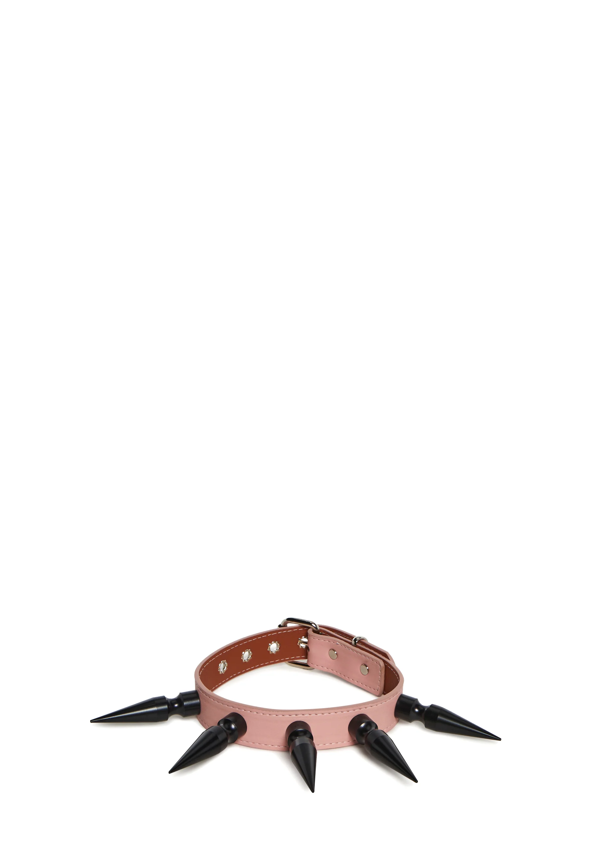 Spiked Collar - Pink - Image 4