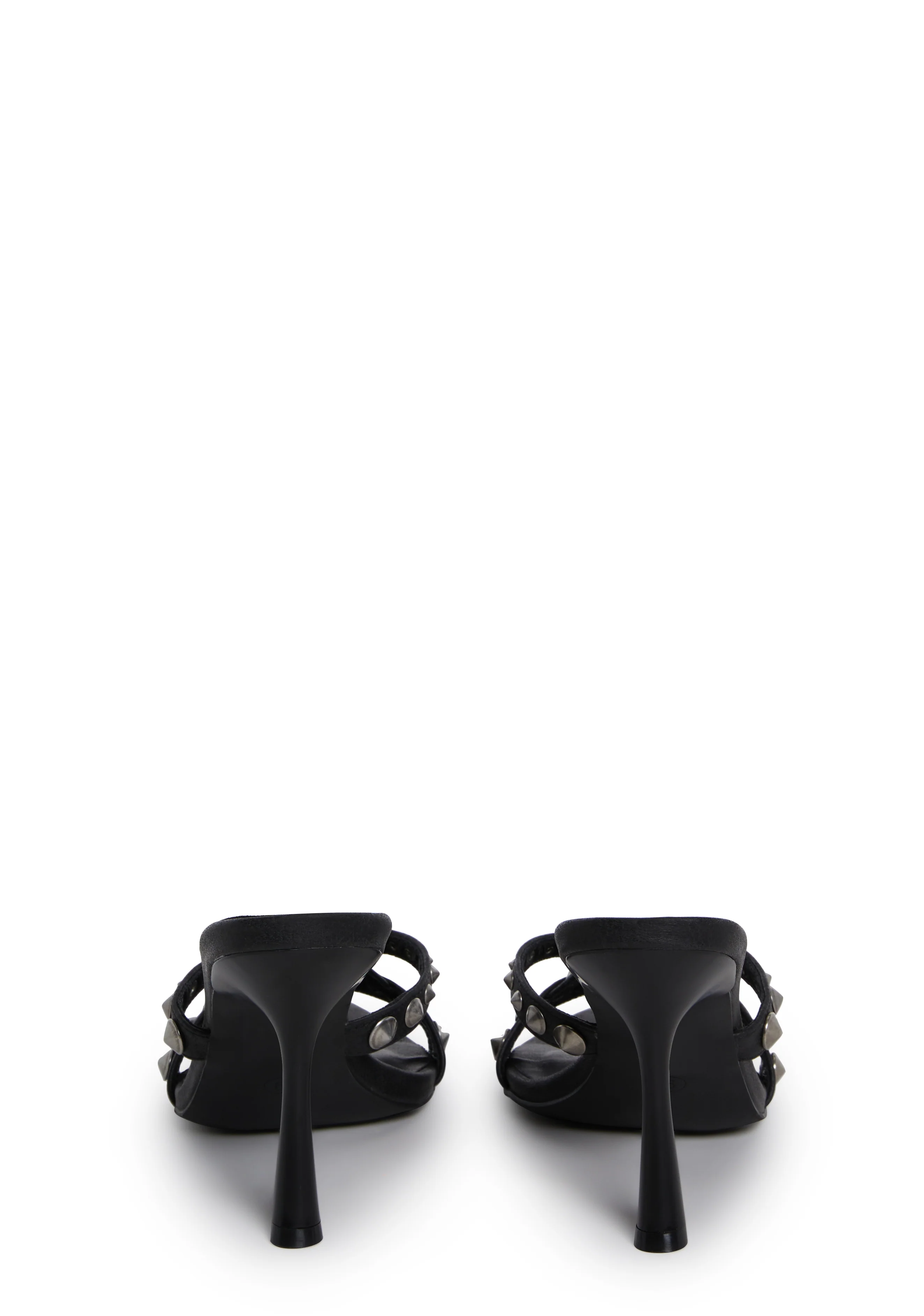 Total Perks Studded Mules - Black - Image 3