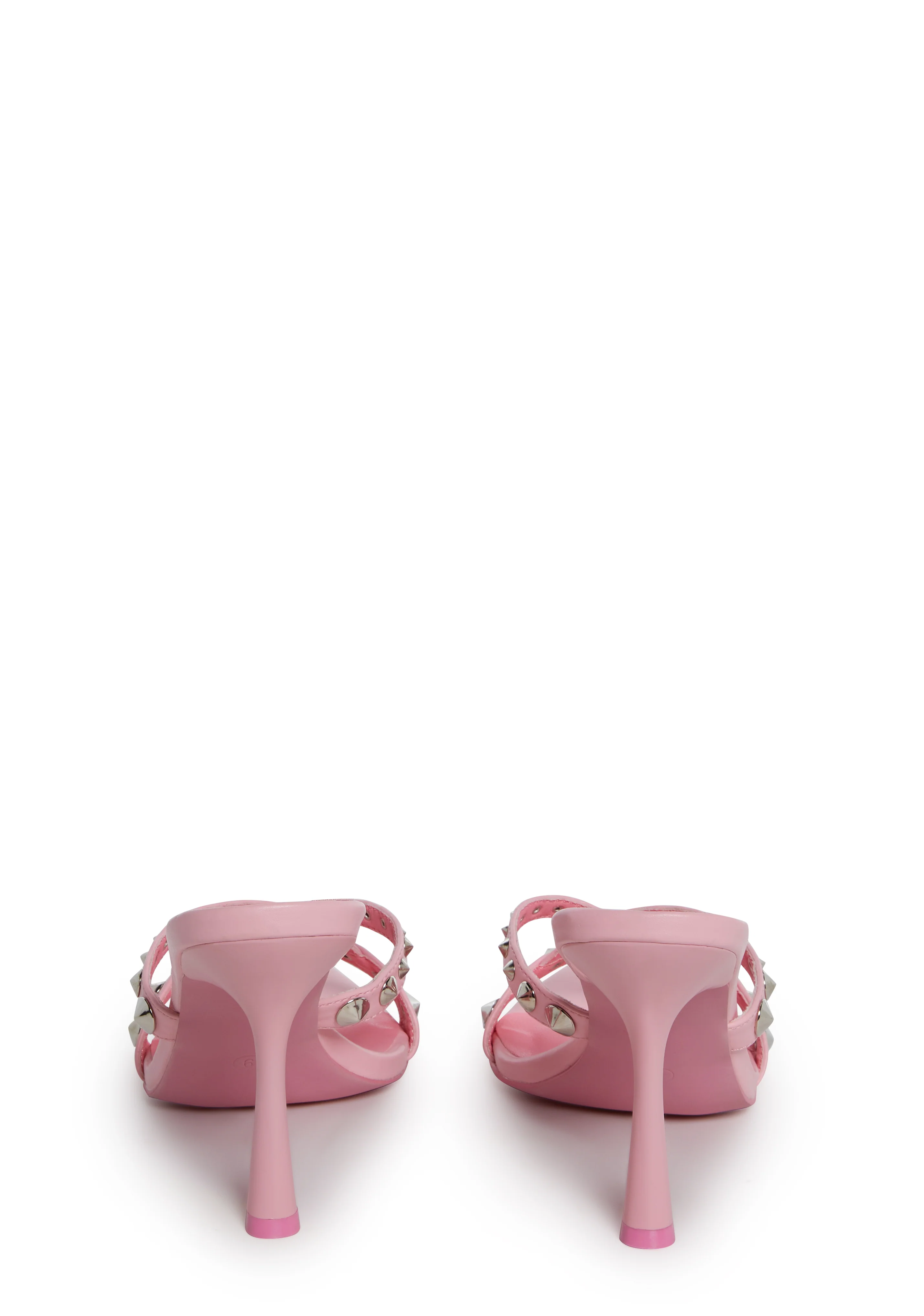 Total Perks Studded Mules - Pink - Image 4