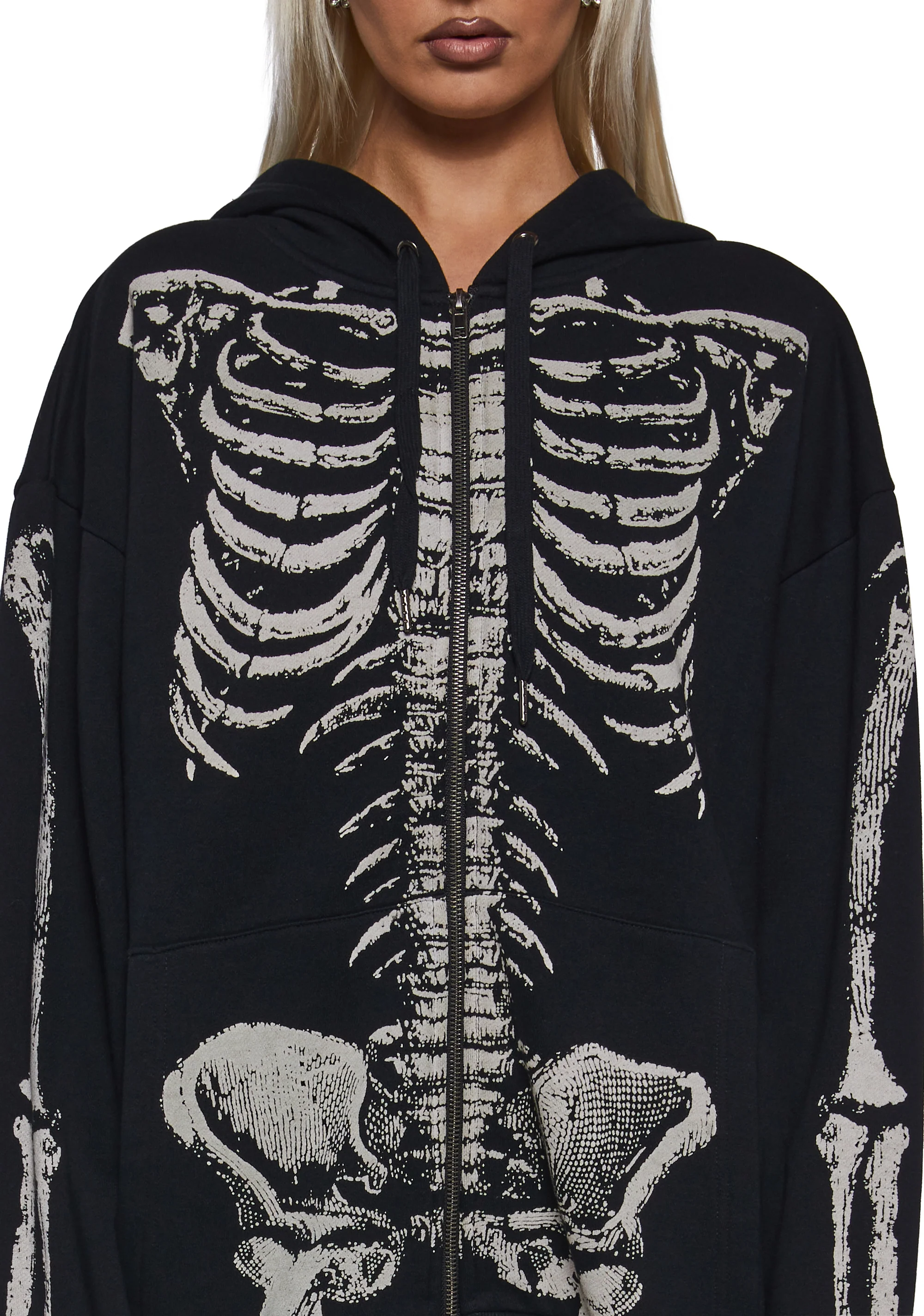Spine Chiller Zip-Up Hoodie - Image 5