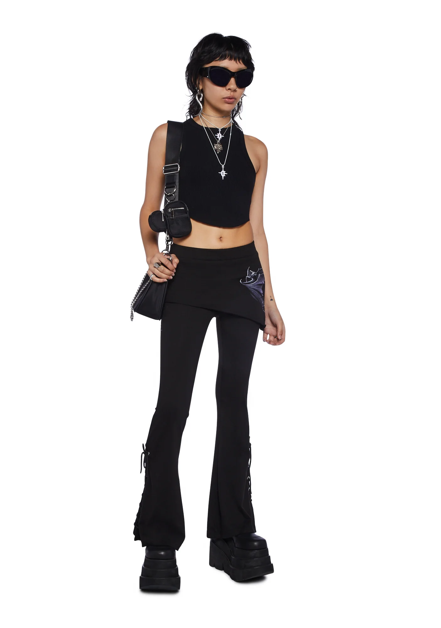 Spiral Be The Boss Flared Leggings - Image 2