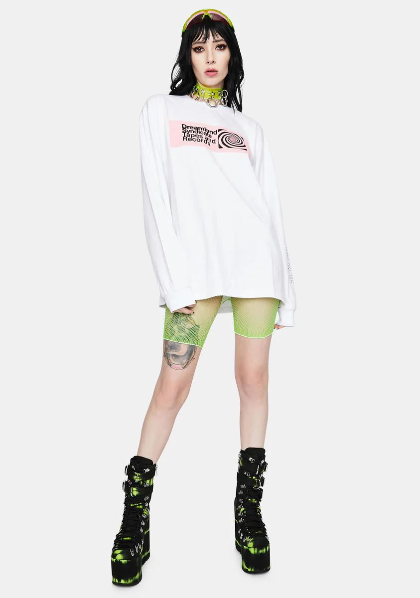 Spiral Long Sleeve Graphic Tee - Image 3