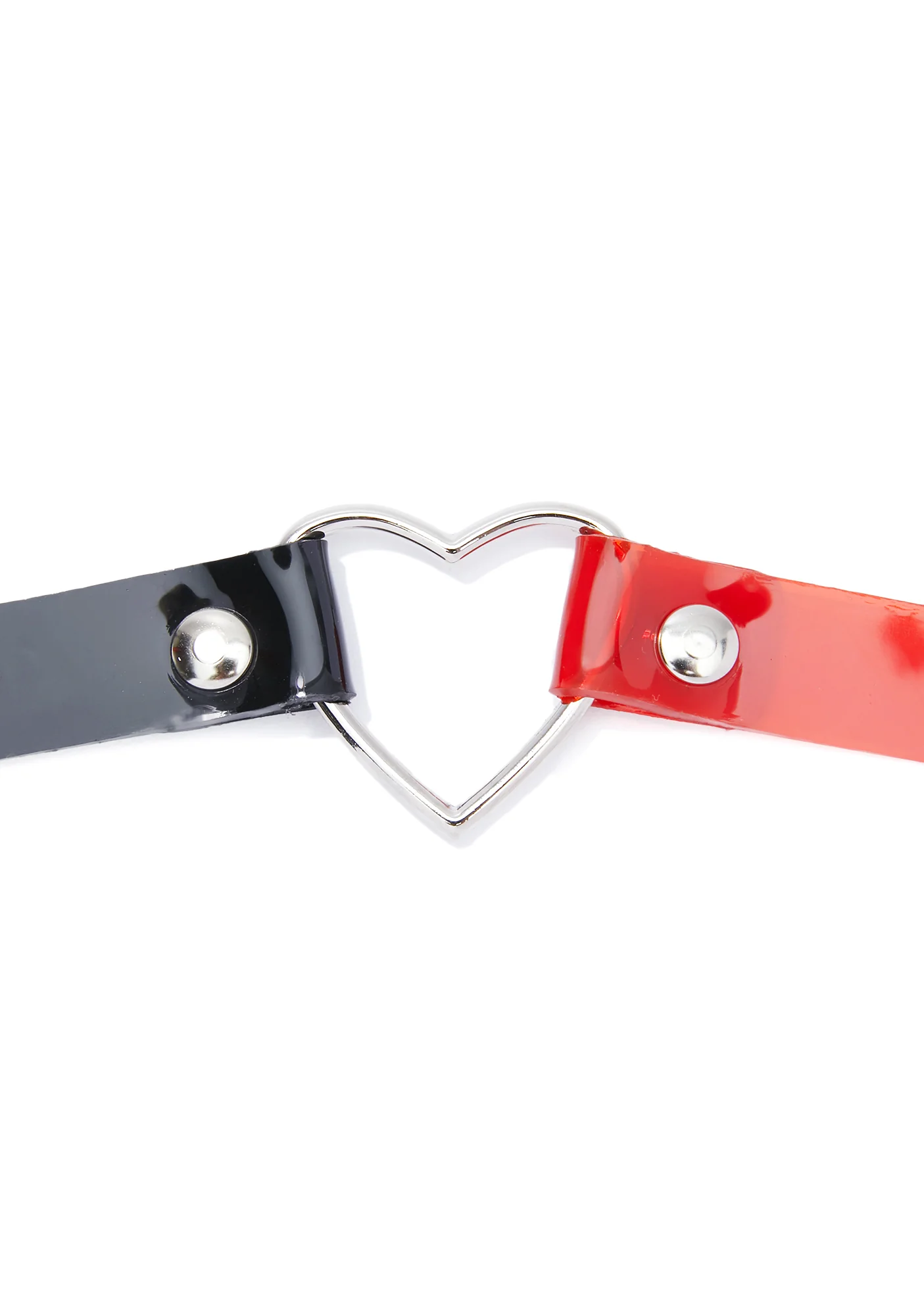 Split Love Heart Choker - Image 2