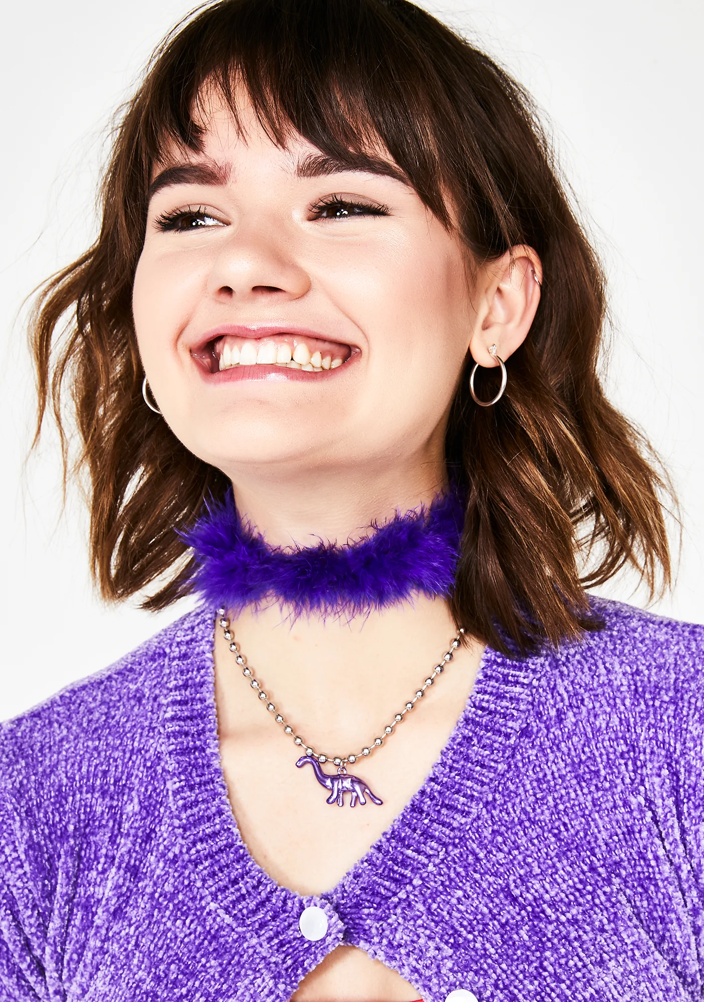 Spoiled Life Fluffy Choker - Image 3