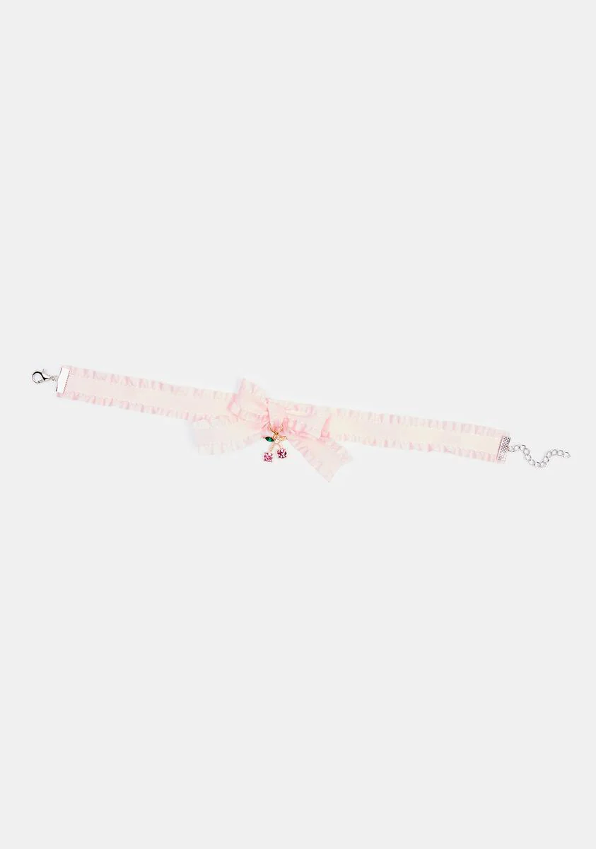 Spoiled Rotten Bow Choker - Image 3