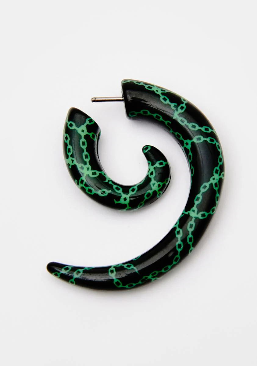 Spoiled Rotten Swirl Earrings - Image 3