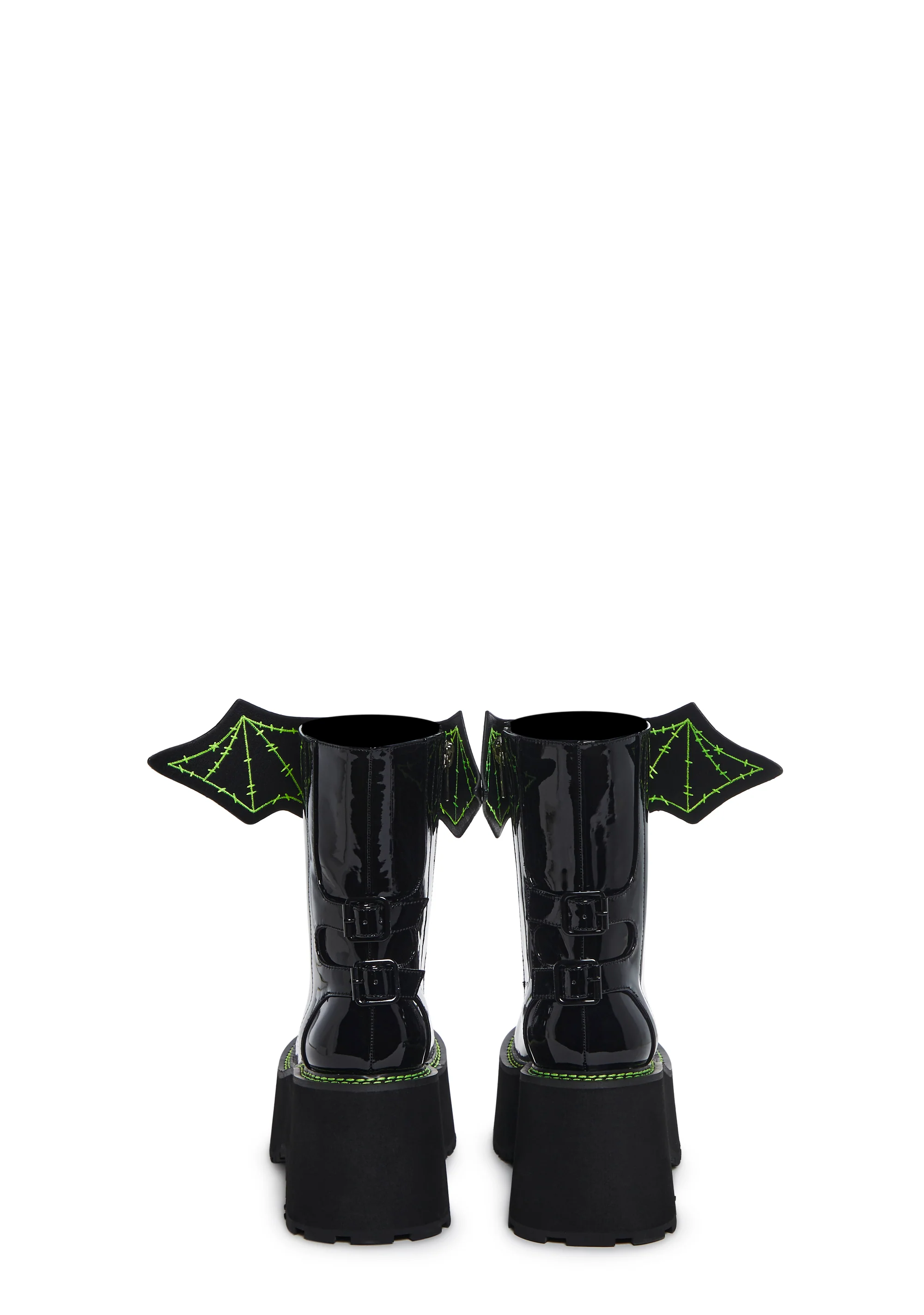 Spooky Bat Combat Boots - Image 4