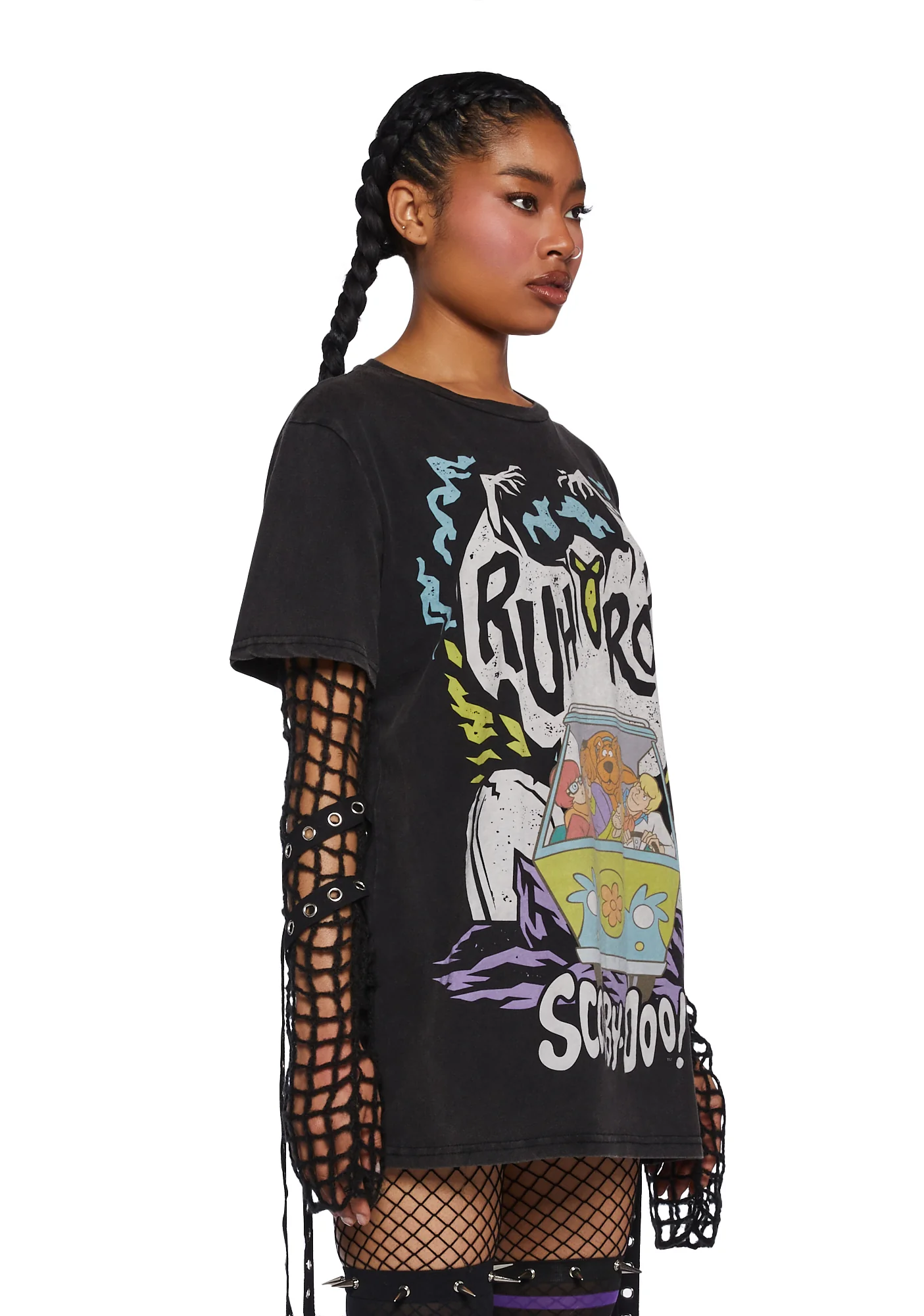 Spooky Encounters Oversized Tee - Image 3