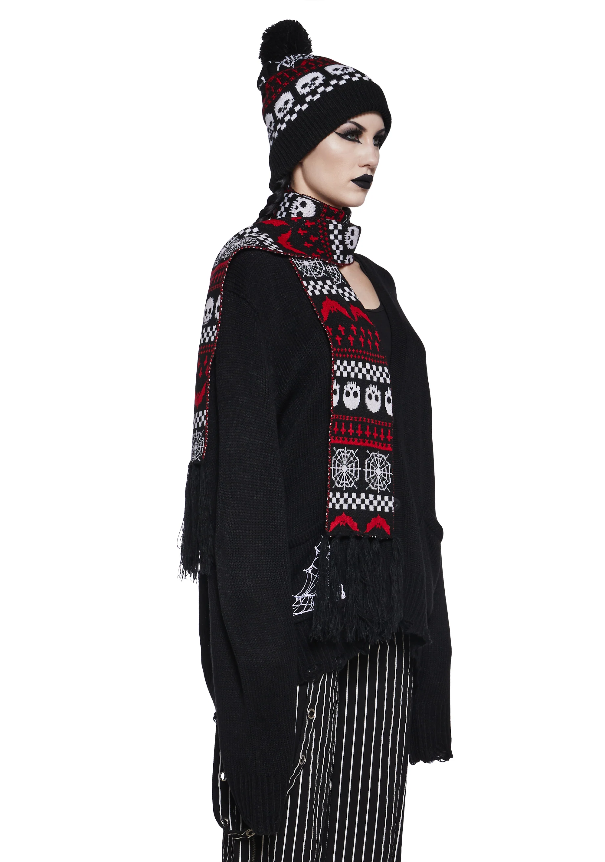 Spooky Wishes Beanie And Scarf Set - Image 7