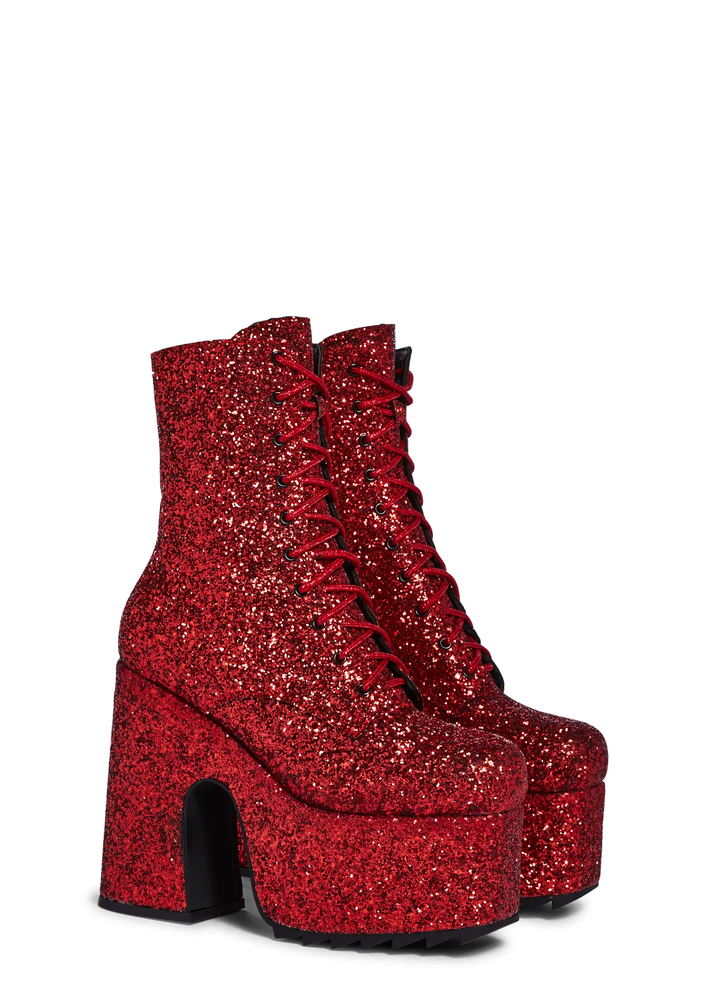 Spotlight Chunky Platform Ankle Boots - Image 3
