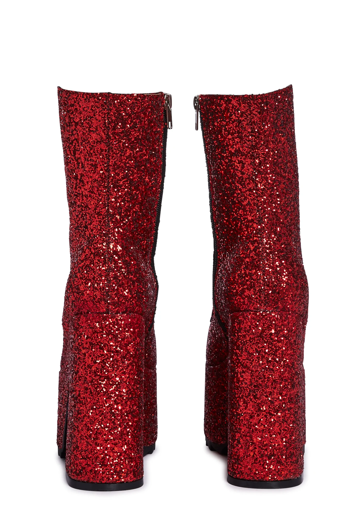 Spotlight Chunky Platform Ankle Boots - Image 4
